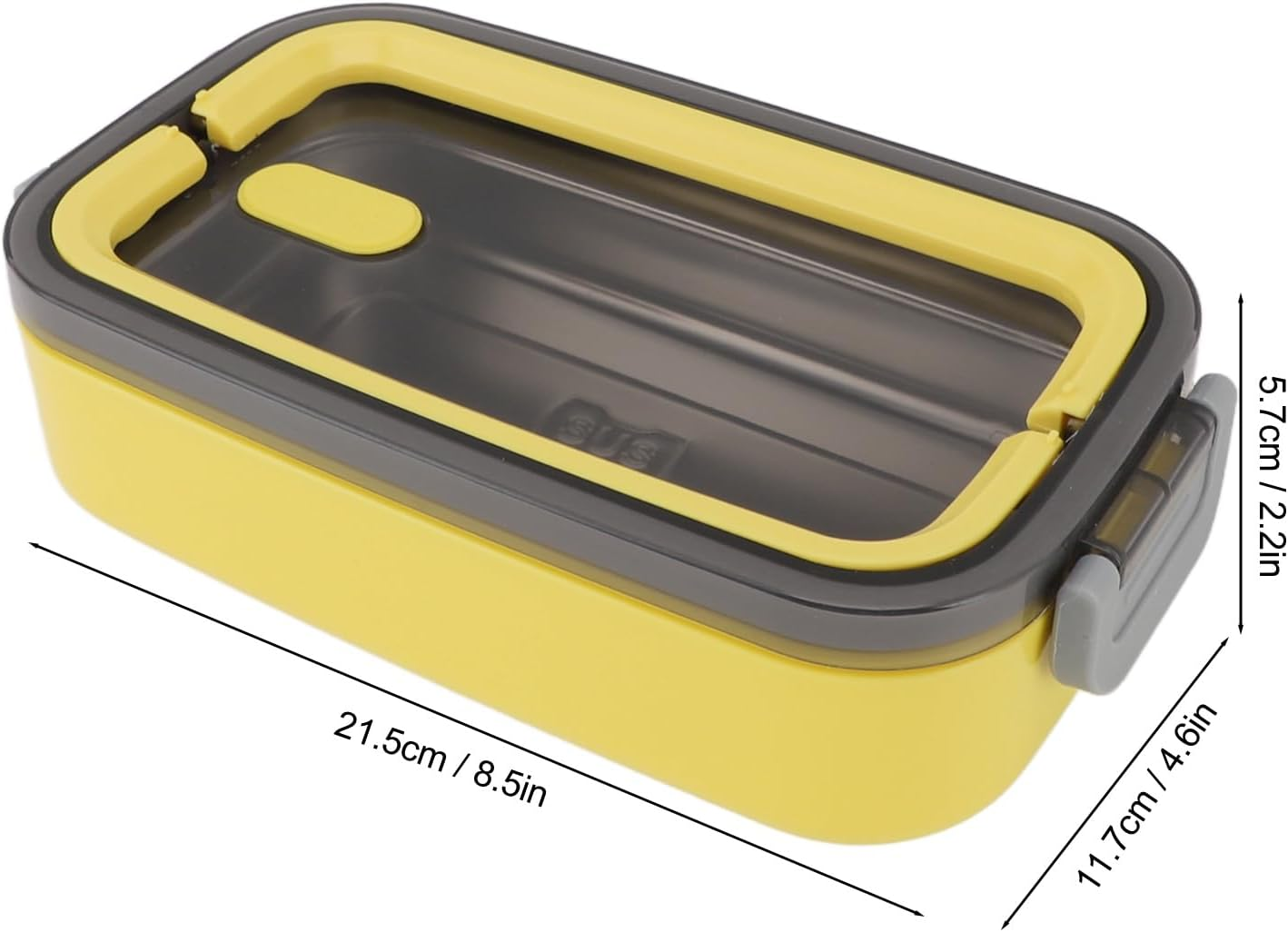 Thermal Insulated Lunch Box, 700Ml Stainless Steel Lunch Food Container, Portable Meal Holder for Camping, Working, School, Home image number 3