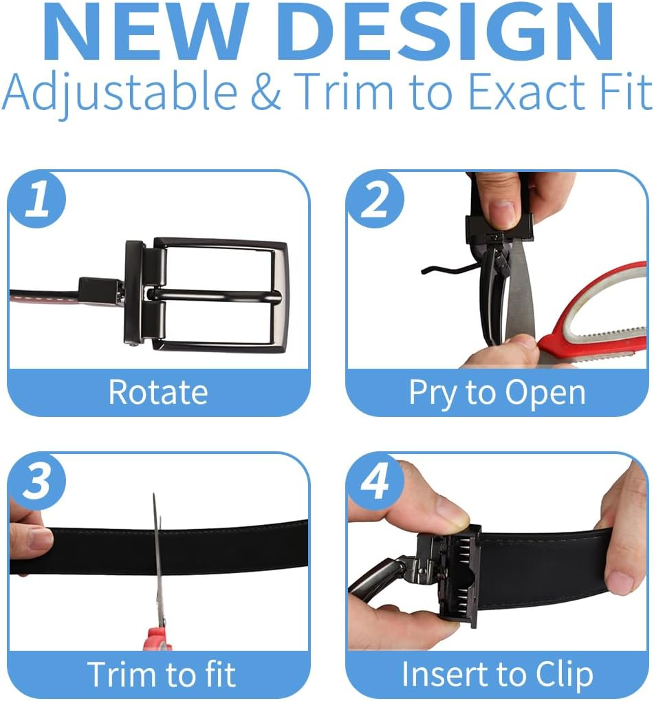 Pluszis Kids Belt - Versatile Reversible Two-In-One Belt for School and Casual Wear image number 1