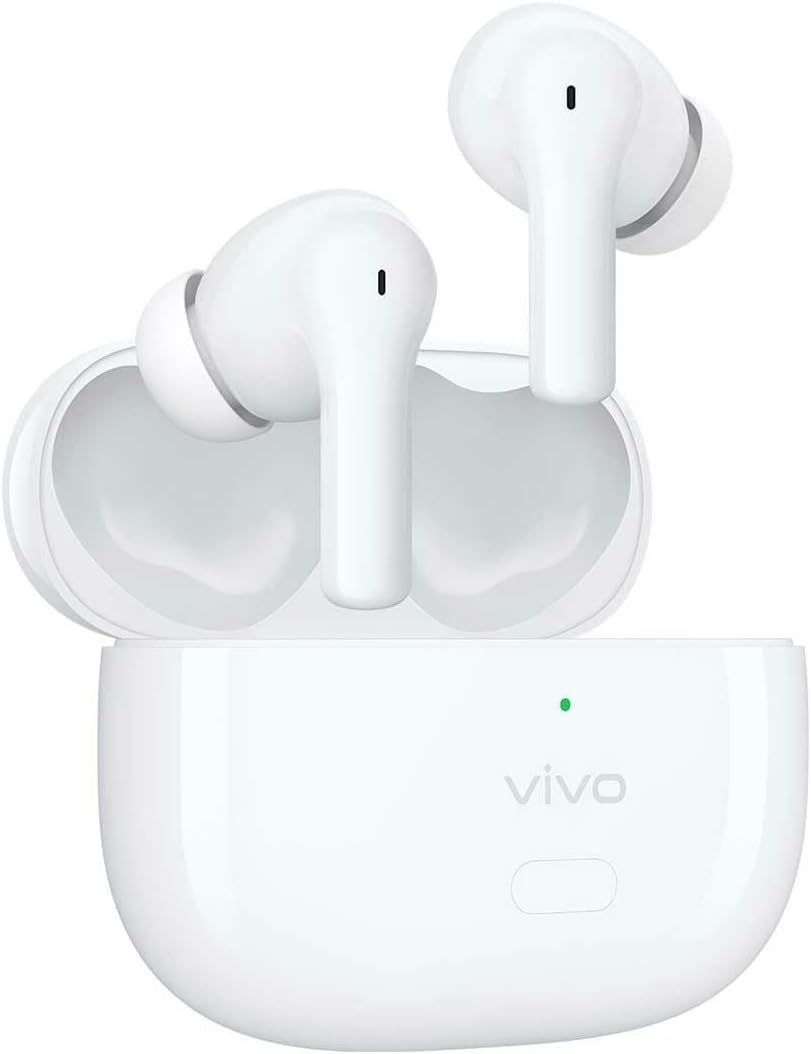 VIVO TWS 2 ANC Wireless Headphones - Moonlight White