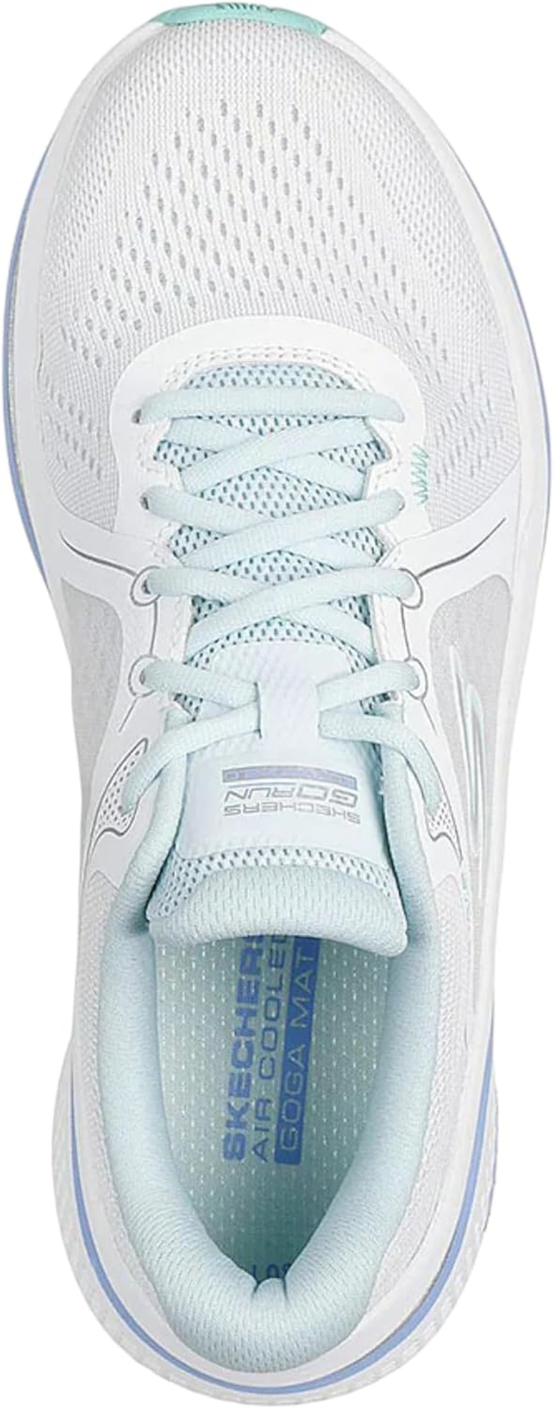 Skechers Womens Go Run Elevate 2.0 Quartz White Athletic Shoes image number 3