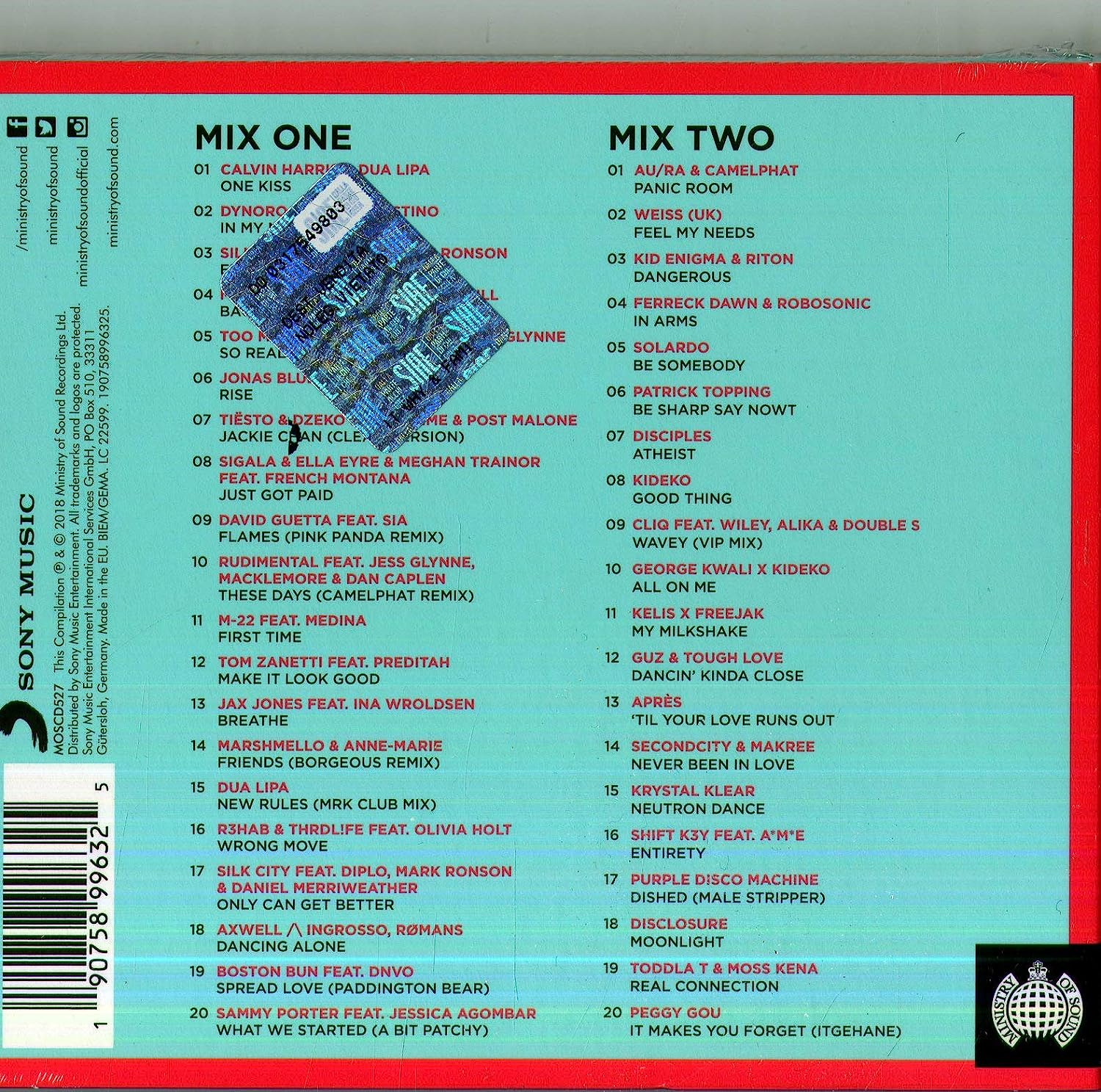 Ministry of Sound: Annual 2019