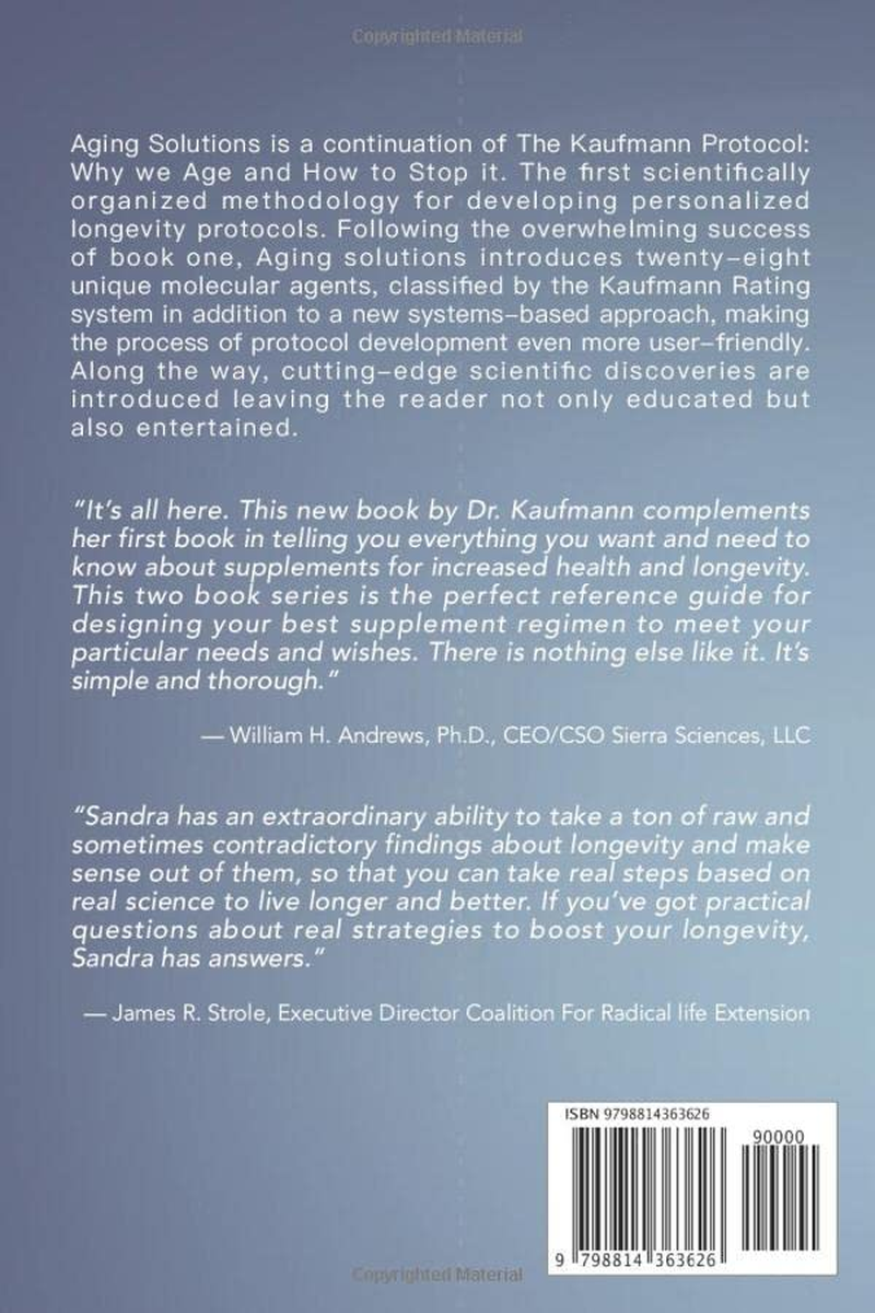 The Kaufmann Protocol: Aging Solutions image number 1