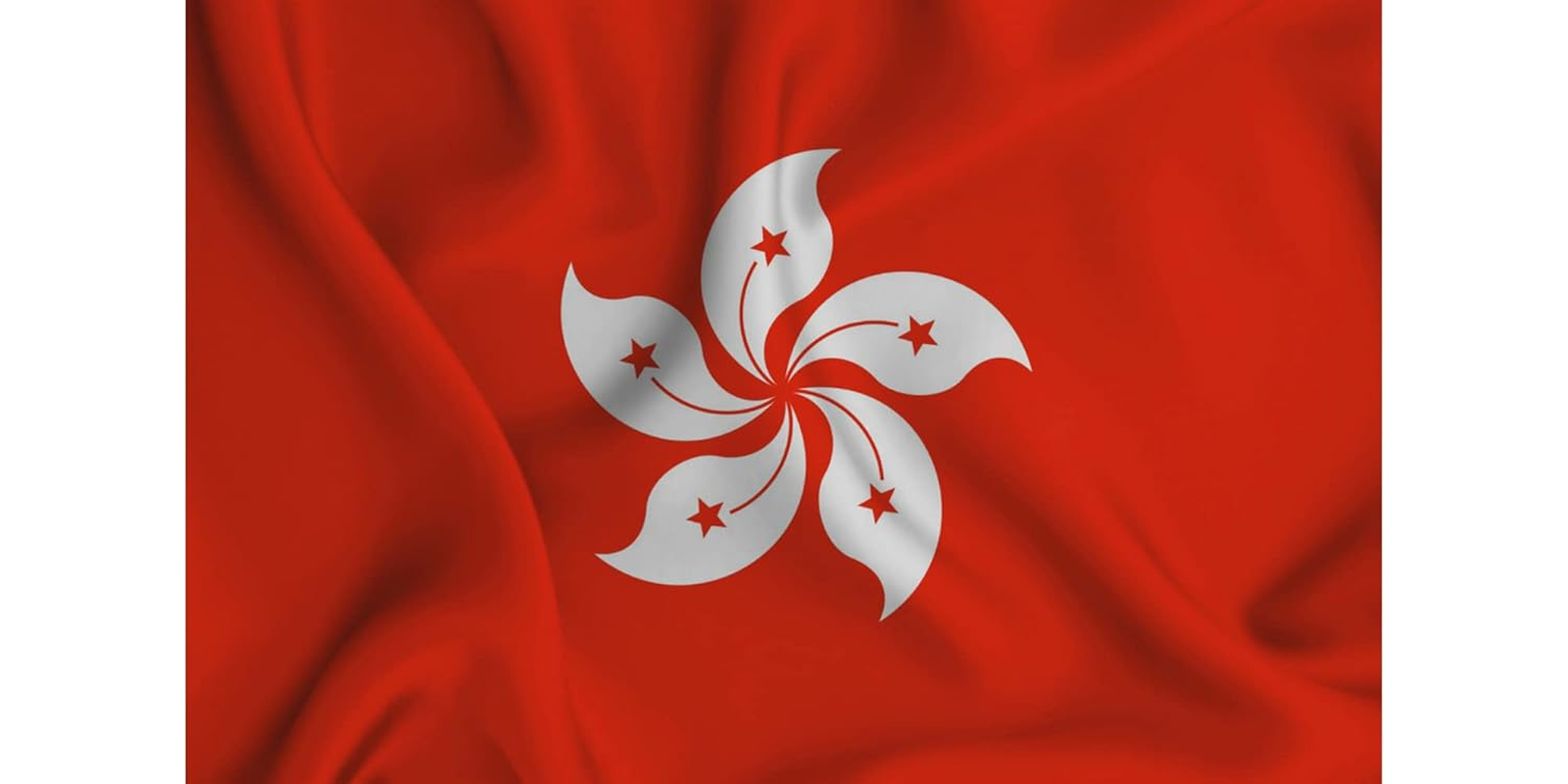 Hong Kong Country Flag | Double Stitched National Flag of Hong Kong Use for Indoor-Outdoor Purpose | Lightweight, Bright & Vivid Colors, Flag of Hong Kong image number 1