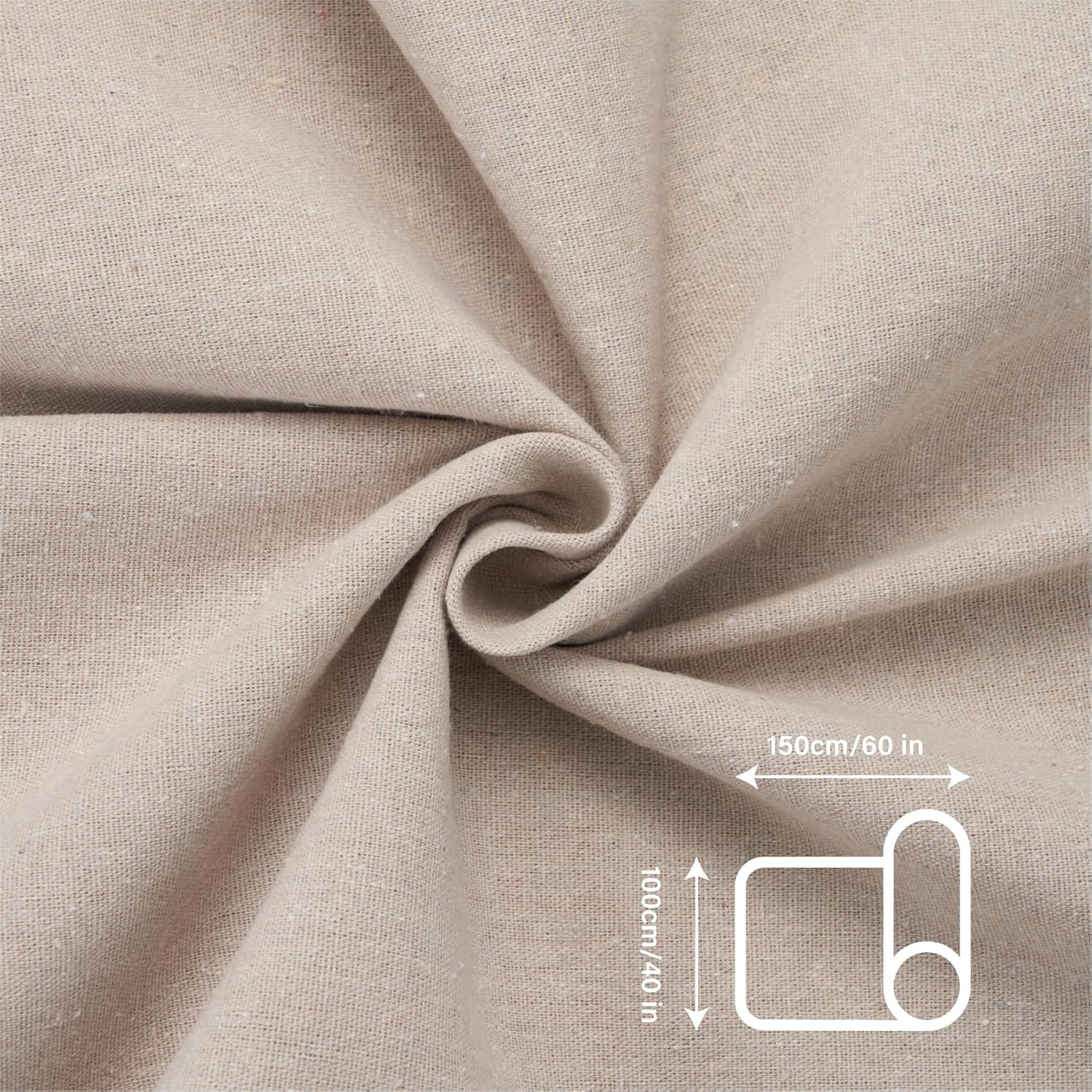 TEMONTIAN Pottery Table Cloth,Pottery Tools and Supplies,Printing Texture, Linen Blend, 40X60 Inches - Absorbent & Durable for Clay Work (3 Pc)