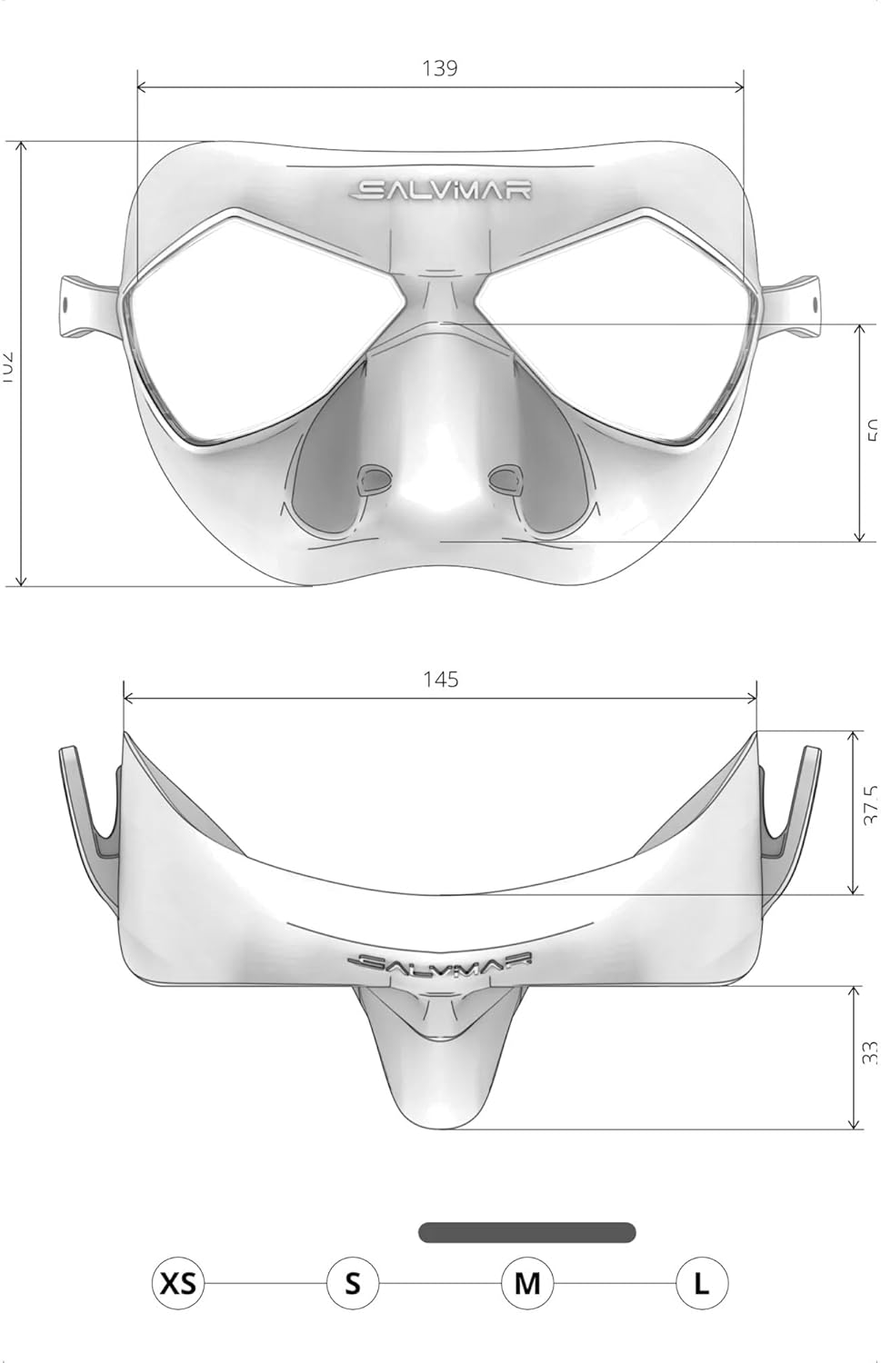 SALVIMAR Incredibile Diving Mask image number 2