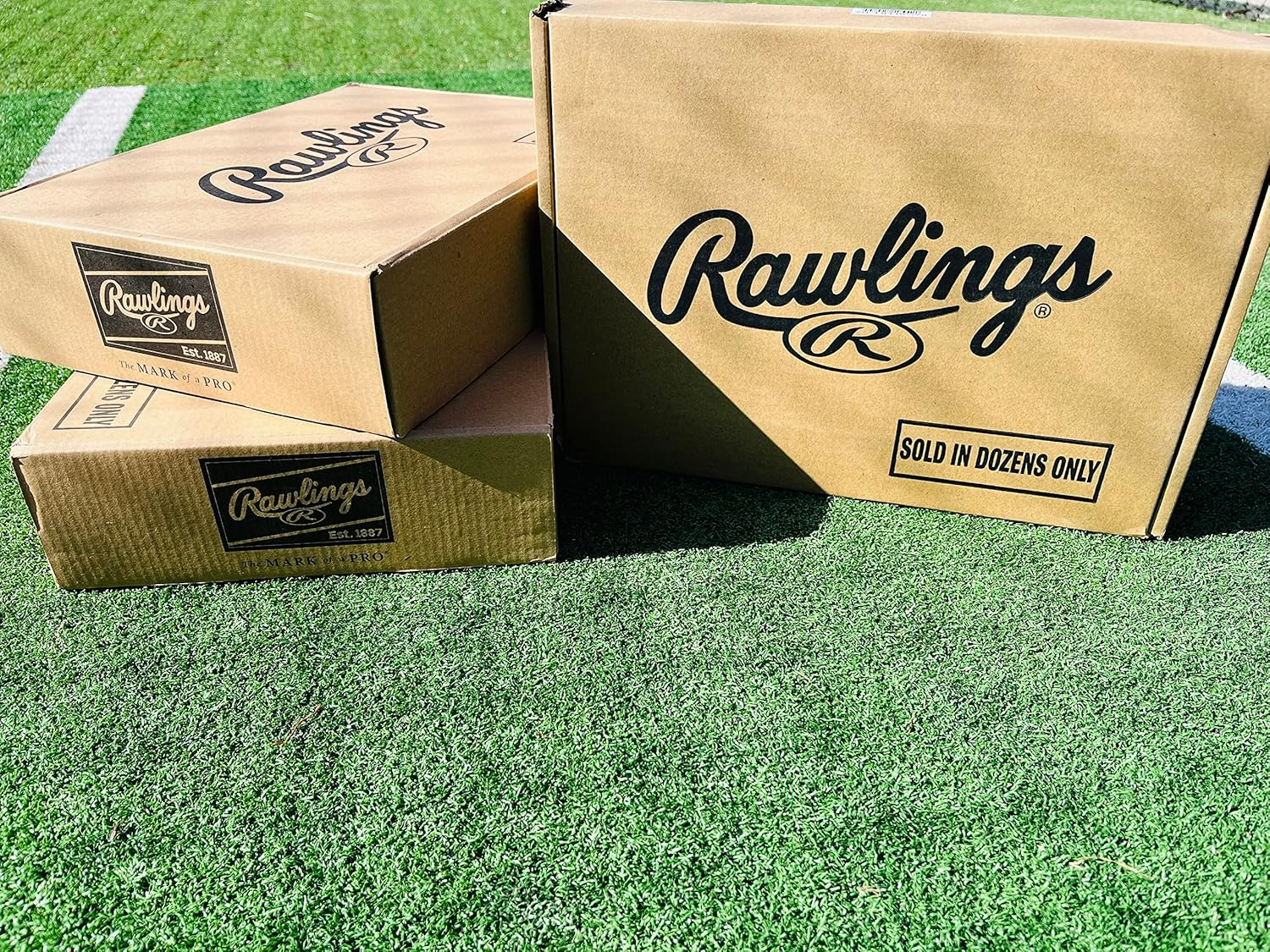 Rawlings | Babe Ruth League Baseballs | Competition Grade | RBRO1 | Youth/14U | Multiple Count Options image number 1