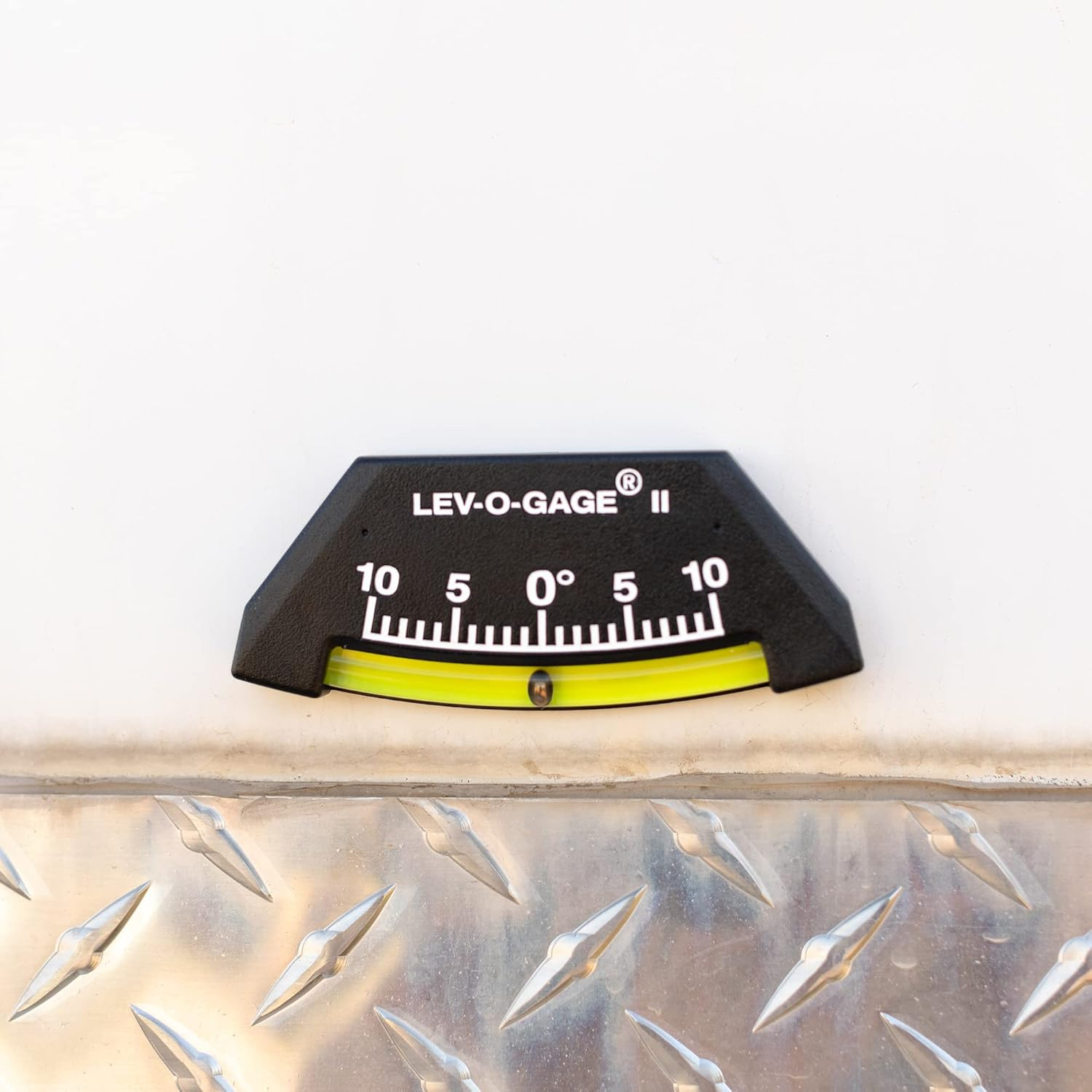 Sun Company Lev-O-Gage II - RV Levels (2-Pack) - Made in USA | Leveling System for RV, Camper, or Pop up Trailer | High Visibility Ball Level (No Bubble) image number 6