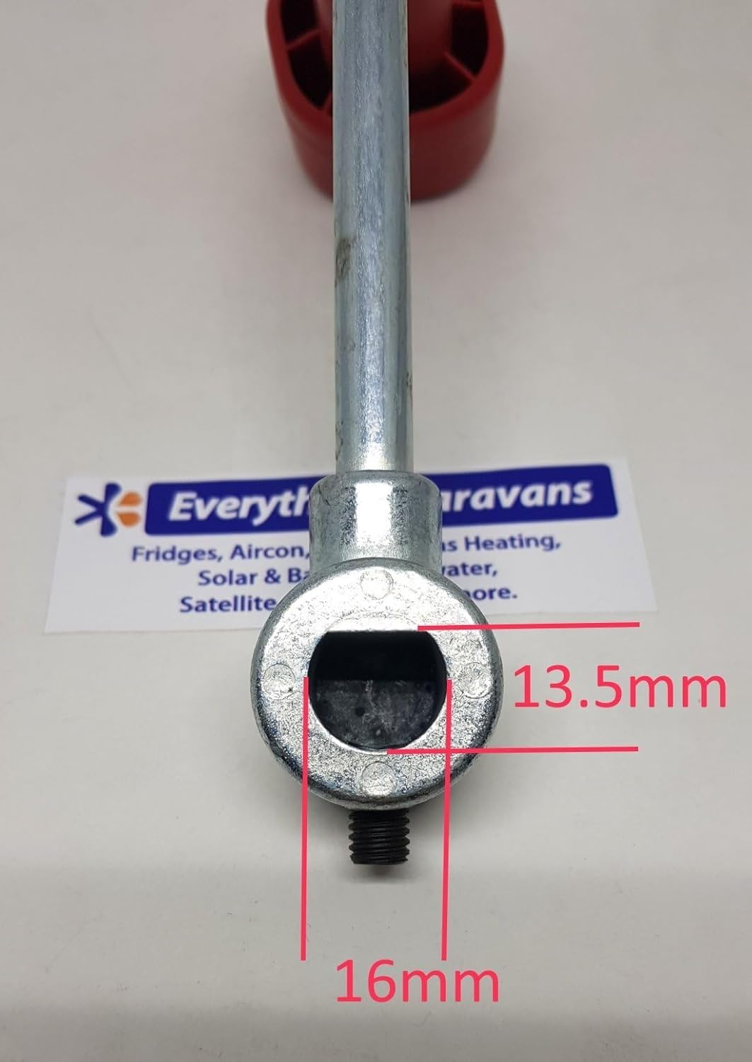 Alko Heavy Duty Jockey Wheel Handle Genuine Alko Replacement Part image number 4