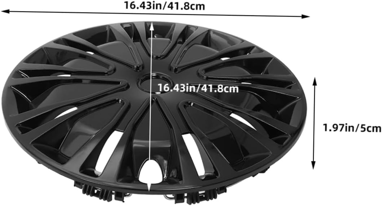 Ciieeo 15 Inch Universal Automotive Wheel Hub Covers Decorative Hubcaps Impact Resistant Design for Cars Easy Installation Suitable for Vehicle Models image number 3