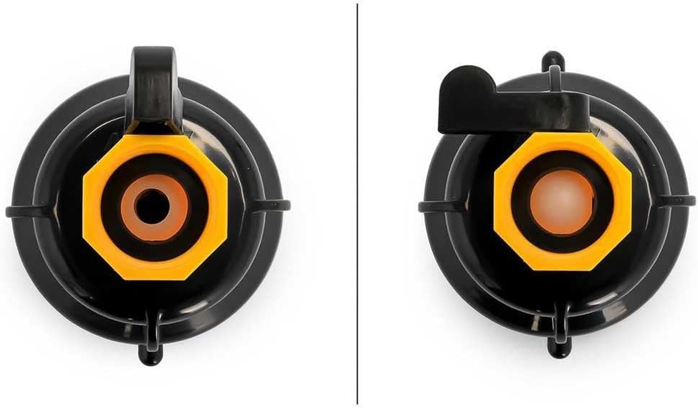 Camco RV Sewer Hose Rinse Cap | Features a Convenient Shut-Off Valve for Water Flow Control, Firmly Locks onto the RV Sewer Hose Bayonet Fitting, and Rinses RV Sewer Hose before Storage (39533) image number 3