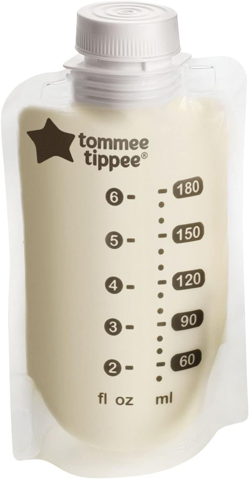 Tommee Tippee Breast Milk Pouches (70 Count) Compatible with All Leading Breast Pumps and Bottle Nipples, Bpa-Free image number 1