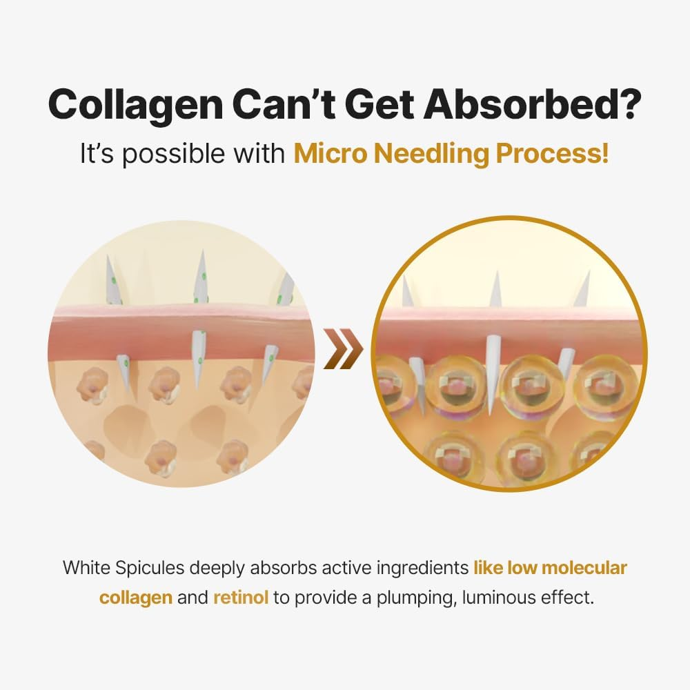 SUNGBOON EDITOR Deep Collagen Retinol Power Boosting Capsule Cream | Microneedling, White Spicules, Skin Firming, Hydration for Dry Skin image number 5