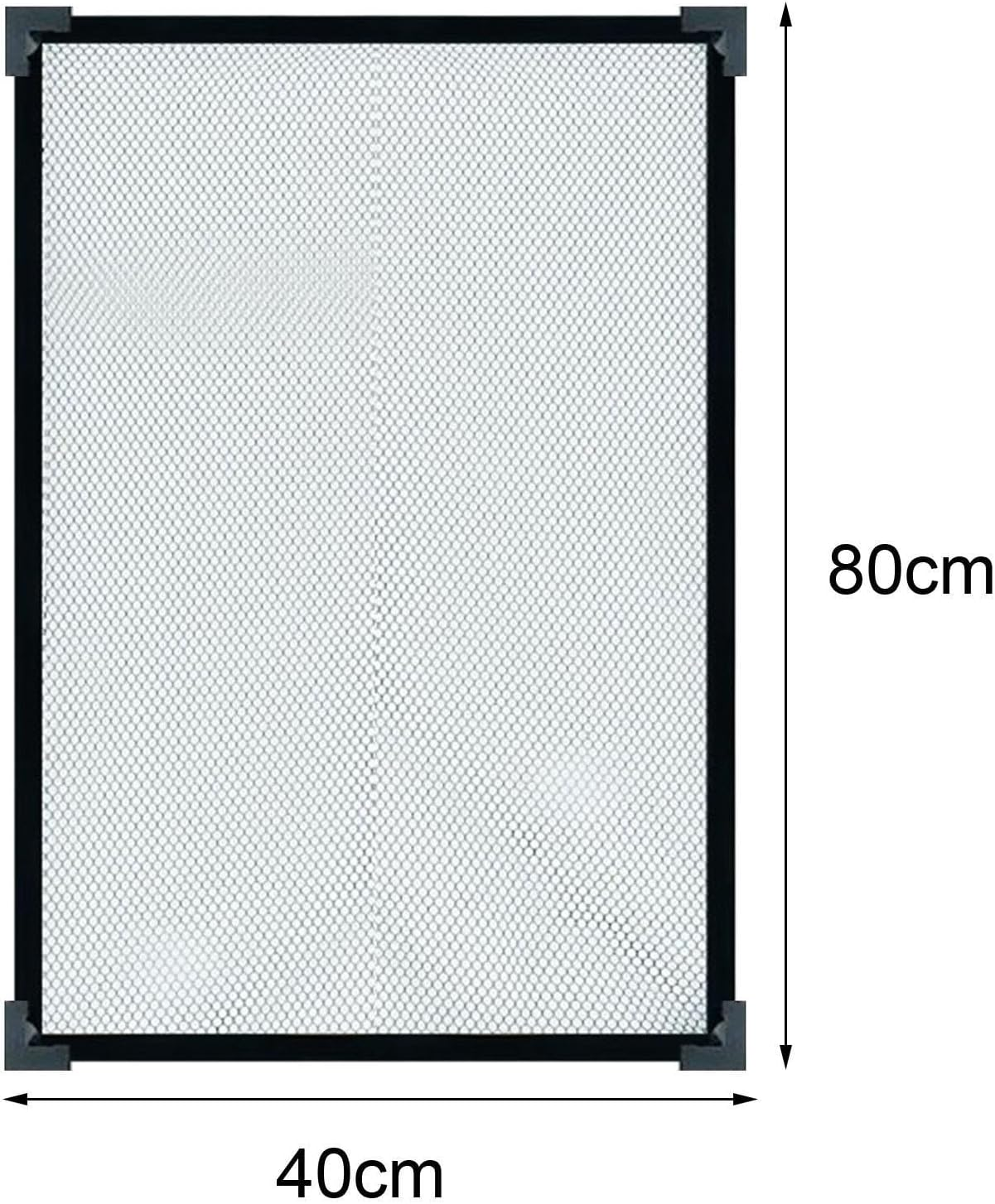 Baoblaze Aquarium Screen Net, Mesh Screen Net, Durable DIY Replacement Net, Aquarium Top Cover, Air Screen Net, Anti-Bounce Aquarium Screen image number 6