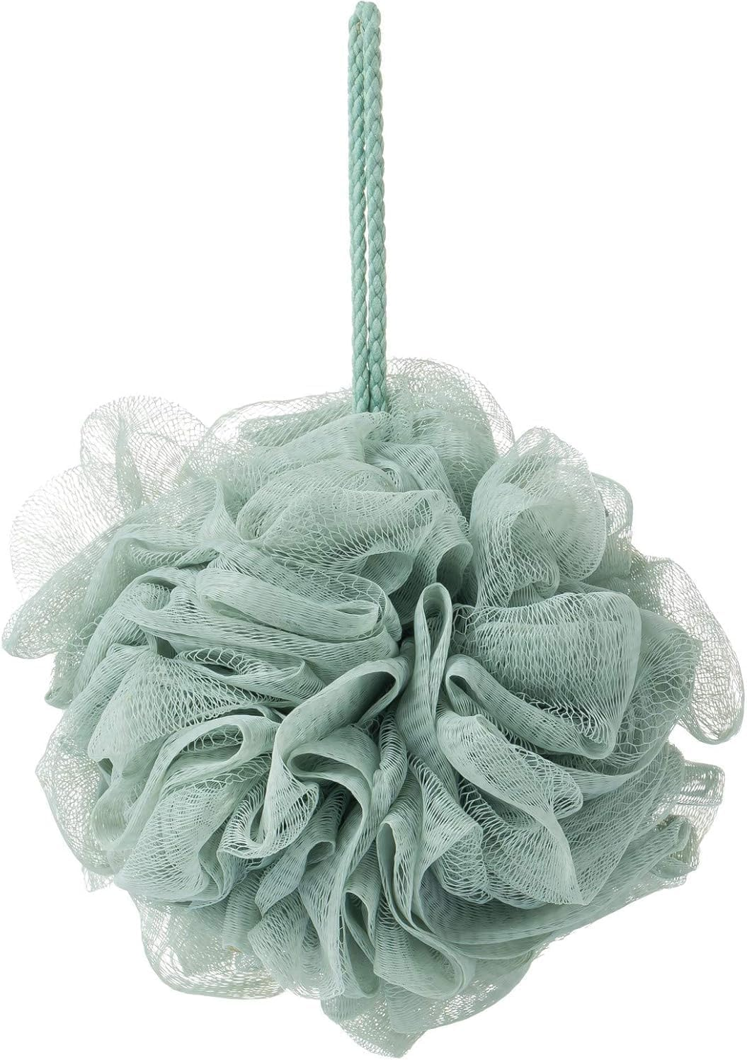 Bath Sponges, Shower PE Material for Body Exfoliation (Green, One Size) image number 2