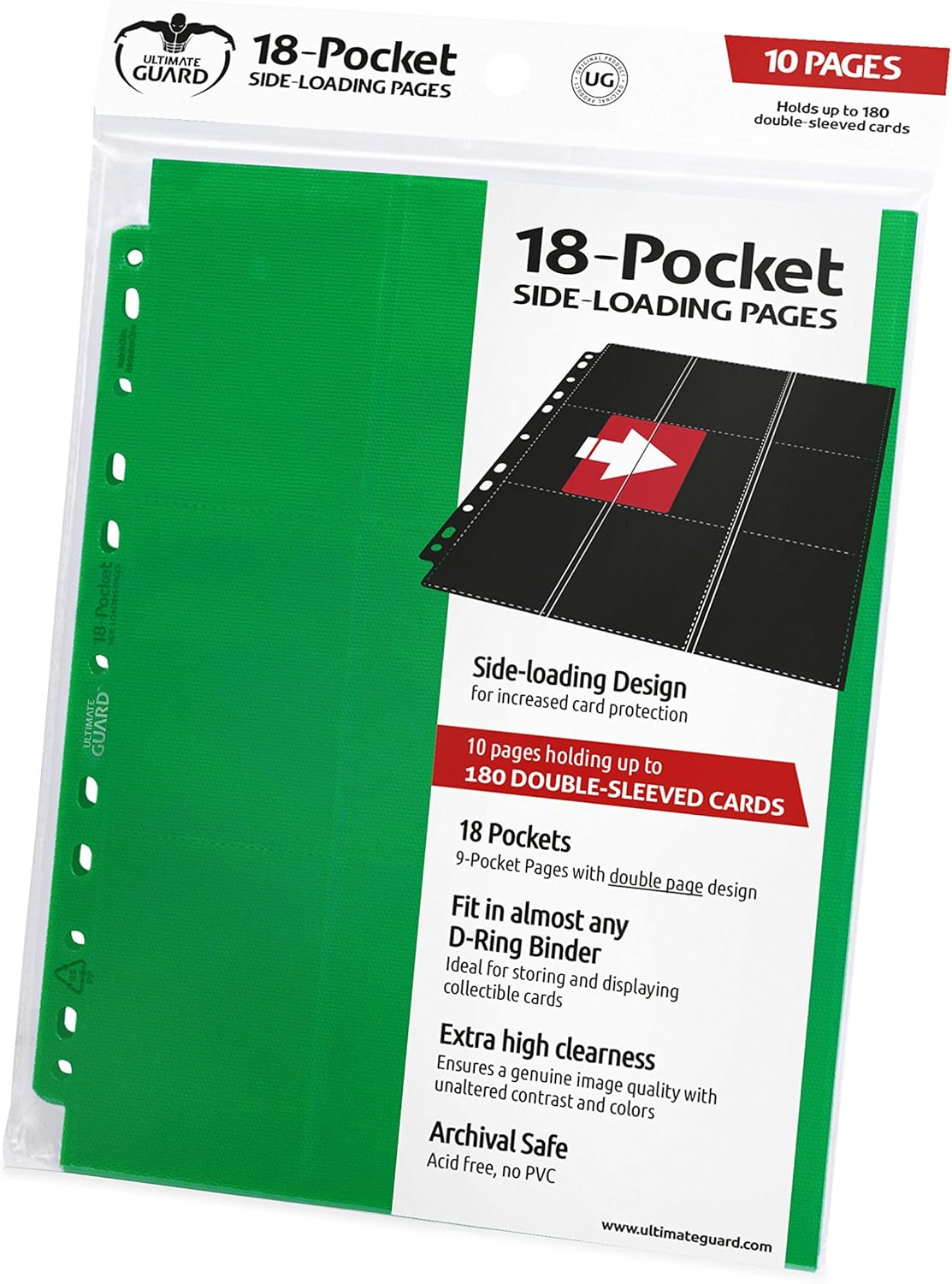Ultimate Guard UGD010405 18-Pocket Side-Loading Supreme Pages
