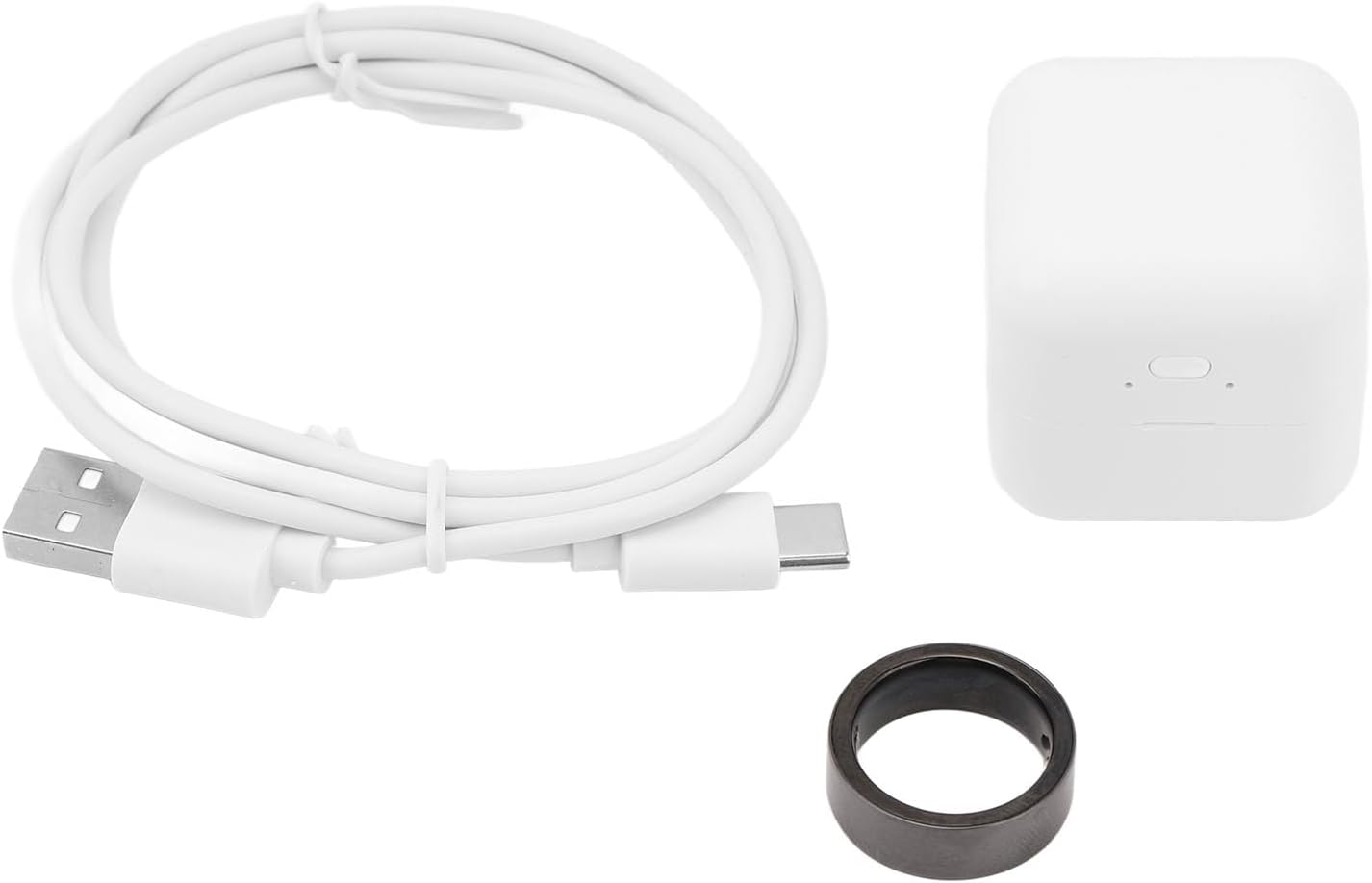 Fitness Smart Ring Flexible Health Tracking Ring for Blood Pressure Body Temperature Monitoring Adjustable Fitness Tracker for Men Women Gift Size 18 image number 1