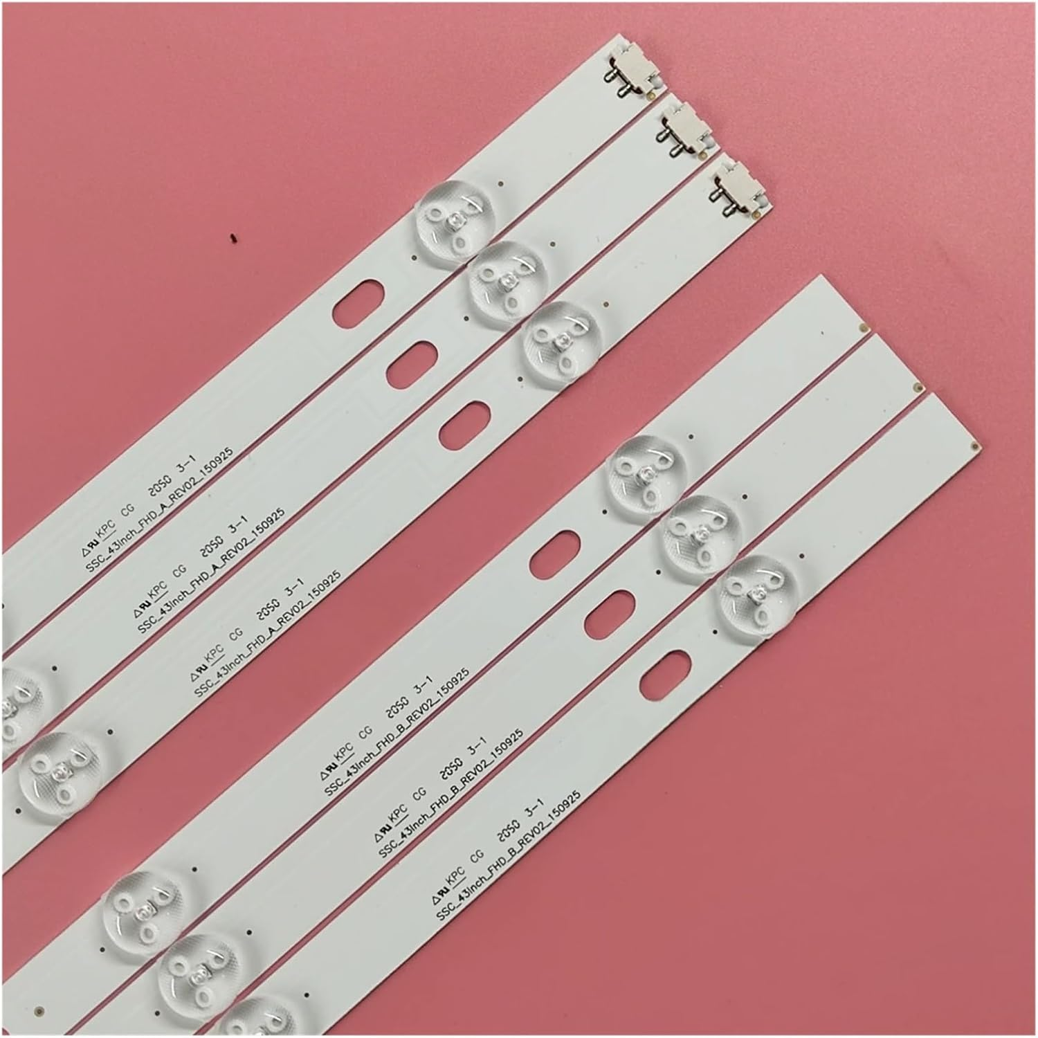LED Backlight Strips for 43LH595V 43LJ5100 43LJ510T LED Bars Band Rulers 43LH51_FHD_A S L GE_WICOP_FHD Ssc_43Inch_Fhd_B_Rev02 (Color : 6 Piece for 1TV) - 6 Piece For 1Tv image number 2
