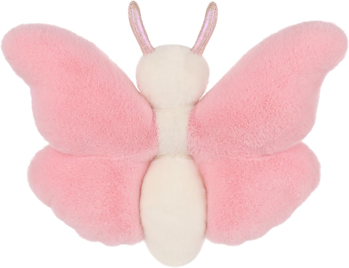 Apricot Lamb Butterfly-Pink Stuffed Animals for Kids, Soft Cute Plush Toys for Baby Girl and Boy, Fluffy Butterfly-Pink 7.5 Inches image number 4