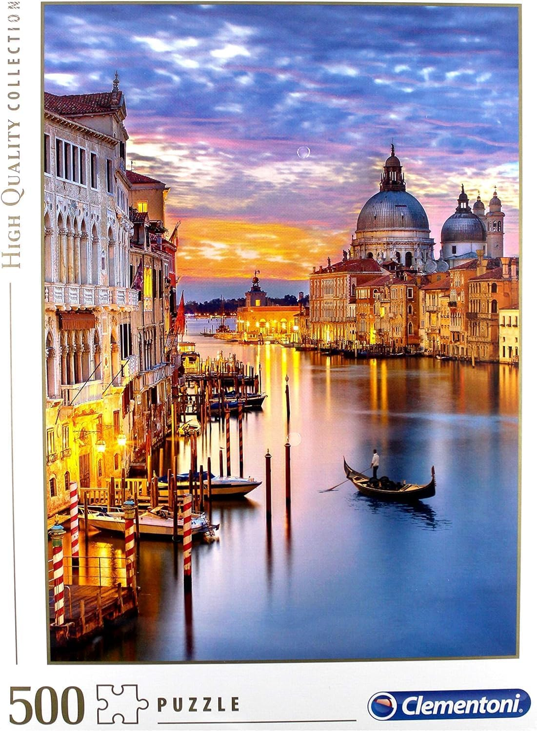 Clementoni Lighting Venice 500 Pieces Jigsaw Puzzle image number 2