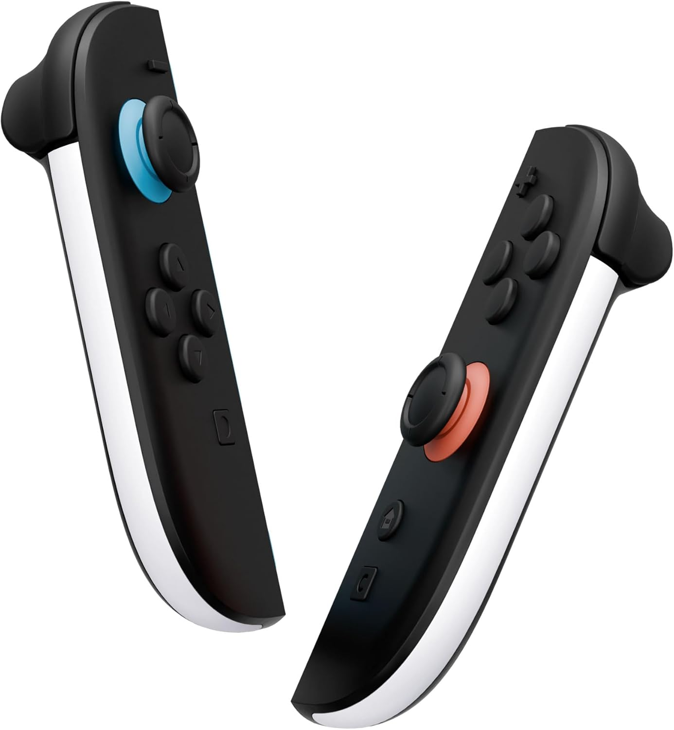 Extremerate Replacement Decorative Strips for Joycon 2, Custom DIY Decoration Strip Side Housing Trim Shell with Prying Stick for Nintendo Switch 2 Controller - White - Clear image number 6