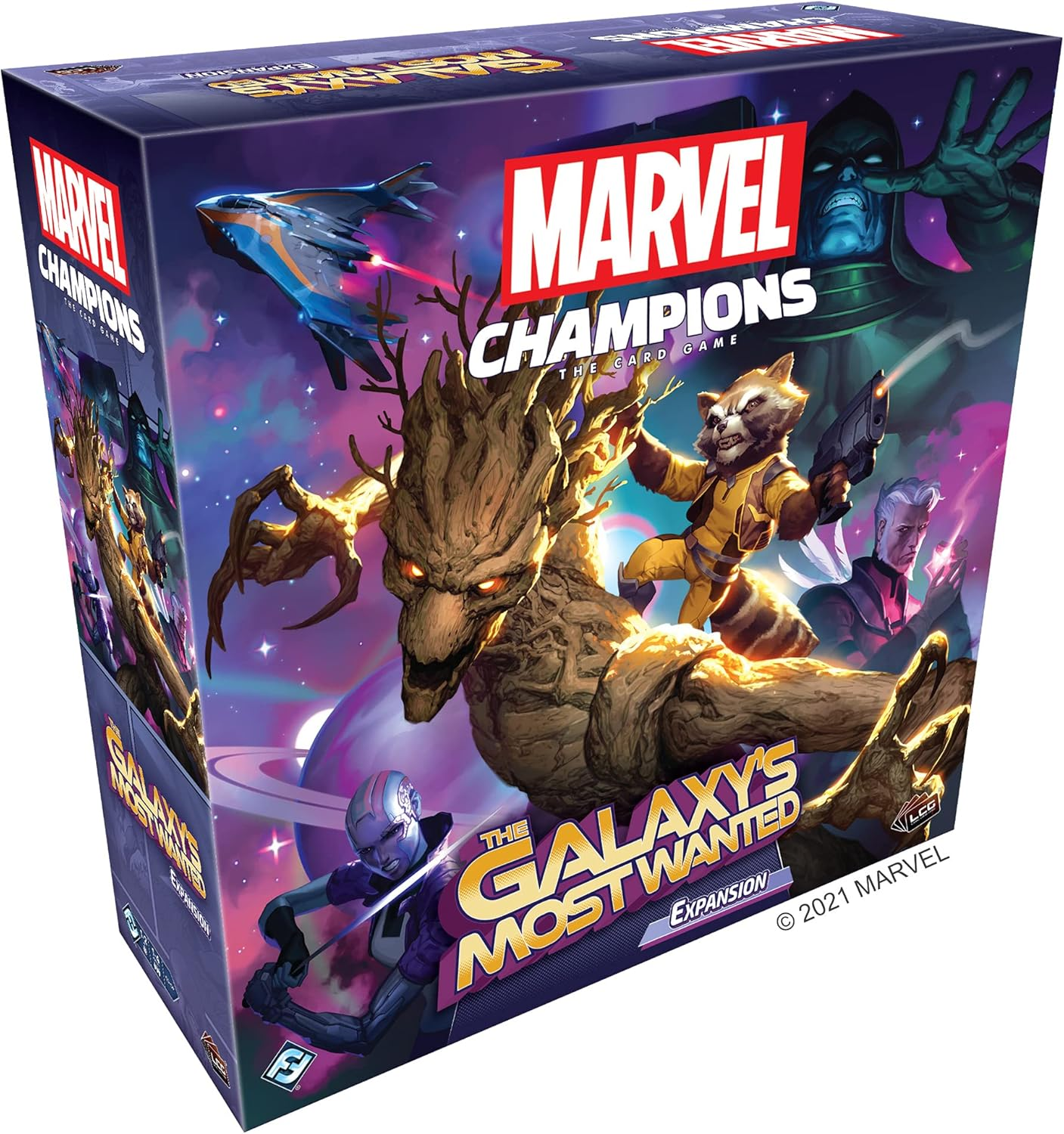 Fantasy Flight Games Marvel Champions LCG the Galaxys Most Wanted Expansion Card Game) image number 2