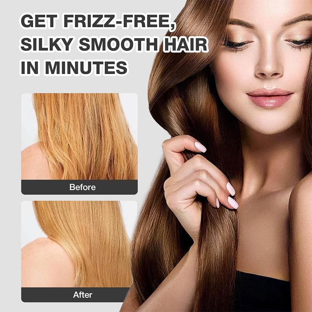 Mini Dual Purpose Curling Iron, 2025 Upgrade Mini Curling Wand and Flat Iron, Curling Iron Hair Straightener Curling Iron, Portable Travel Curling Wand for Short and All Hair Types (Pink)