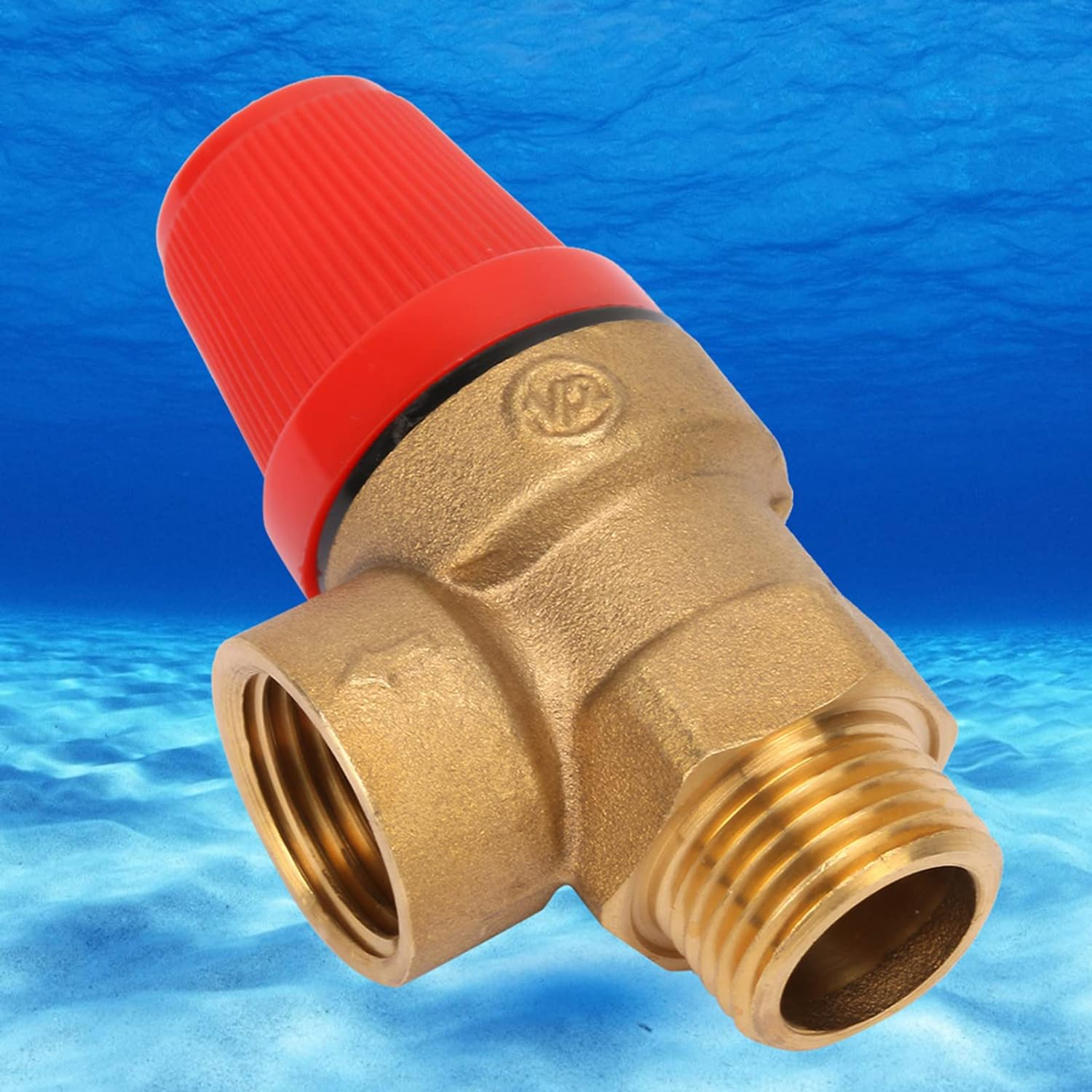 G1/2 Inches Brass Safety Valve|Dn15 Thread Spring Hanging Furnace Safety Valve|Optional Pressure 3Bar/6Bar |6Bar DN15| Safety Valve