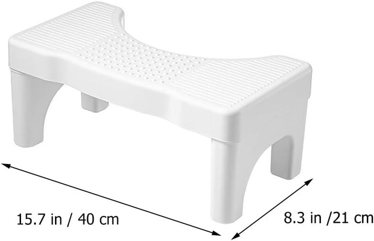 Flying Stool Toilet Foot Rest Adjustable Height Bathroom Stool for Home Use Anti-Skid Pp Material Comfortable Support for Adults and Children image number 3