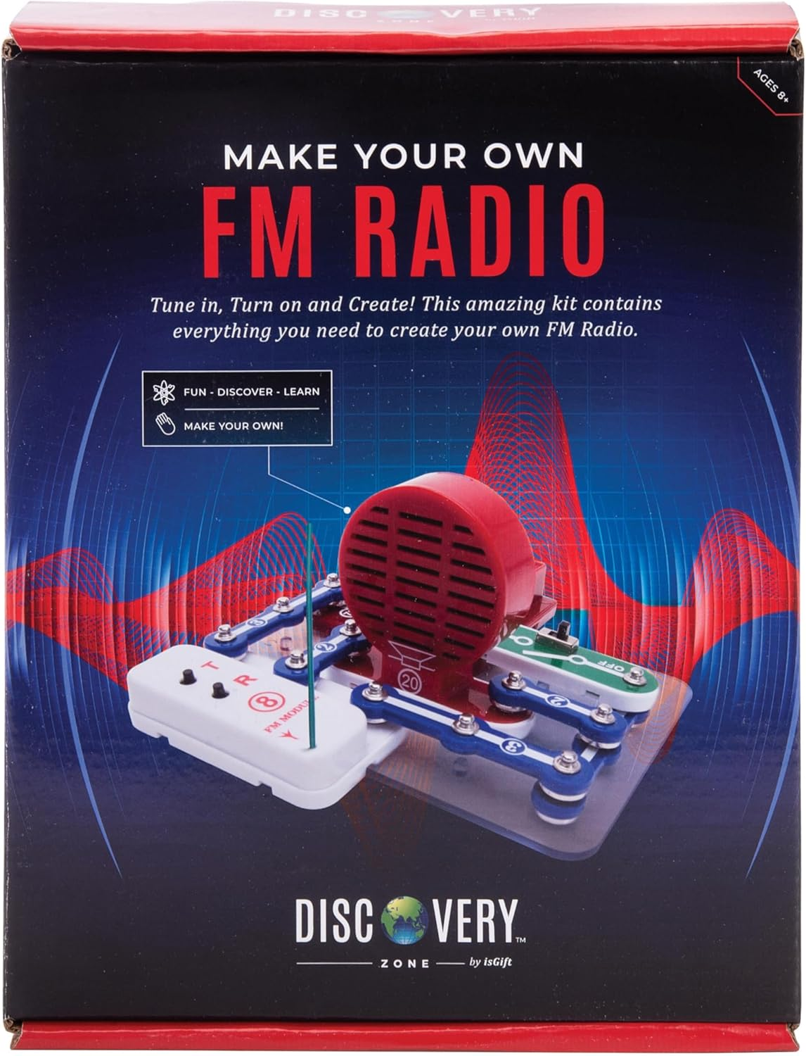 IS Gift Discovery Zone Make Your Own FM Radio Kit image number 1