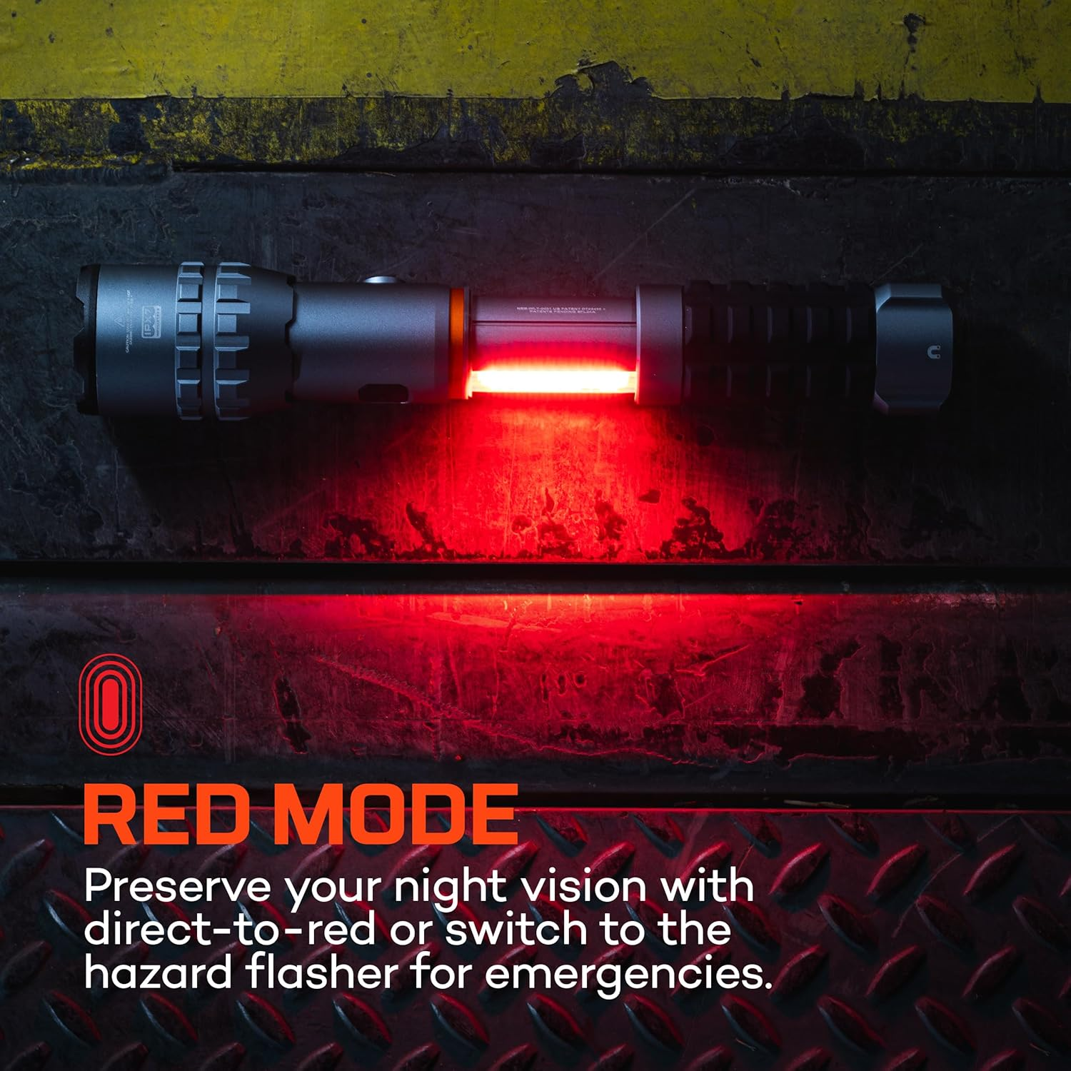 NEBO Slyde King 4K &ndash; 4,000 Lumen USB‑C Rechargeable Flashlight + 1,000 Lumen COB Work Light | 7 Modes with 4X Zoom, Magnetic Base, IPX7 Waterproof &ndash; Tradesman, DIY, Camping, Emergencies image number 1