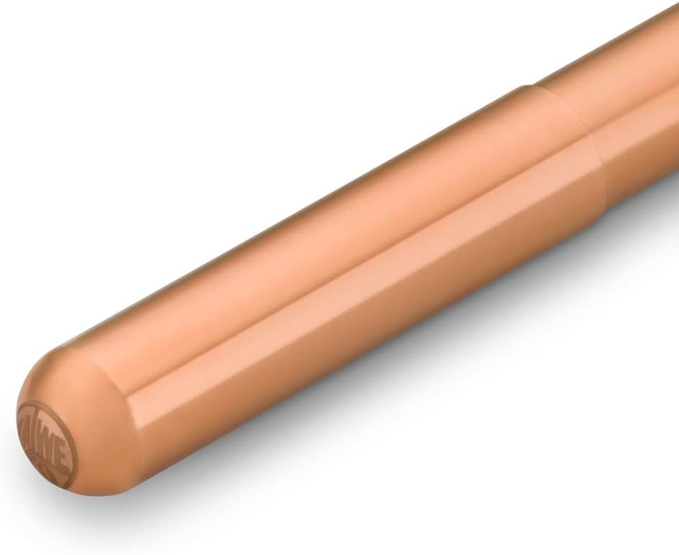 Kaweco LILIPUT Ball Pen Copper with Cap I Retractable Ballpoint Pen with Standard D1 Refills in a Tin Box I Metal Ball Pen 13 Cm image number 3