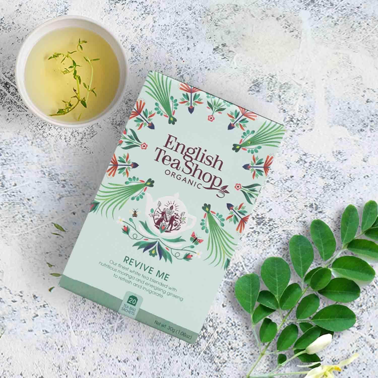 English Tea Shop English Tea Shop Organic Wellness Tea Revive Me 20Pc, 30 G image number 1