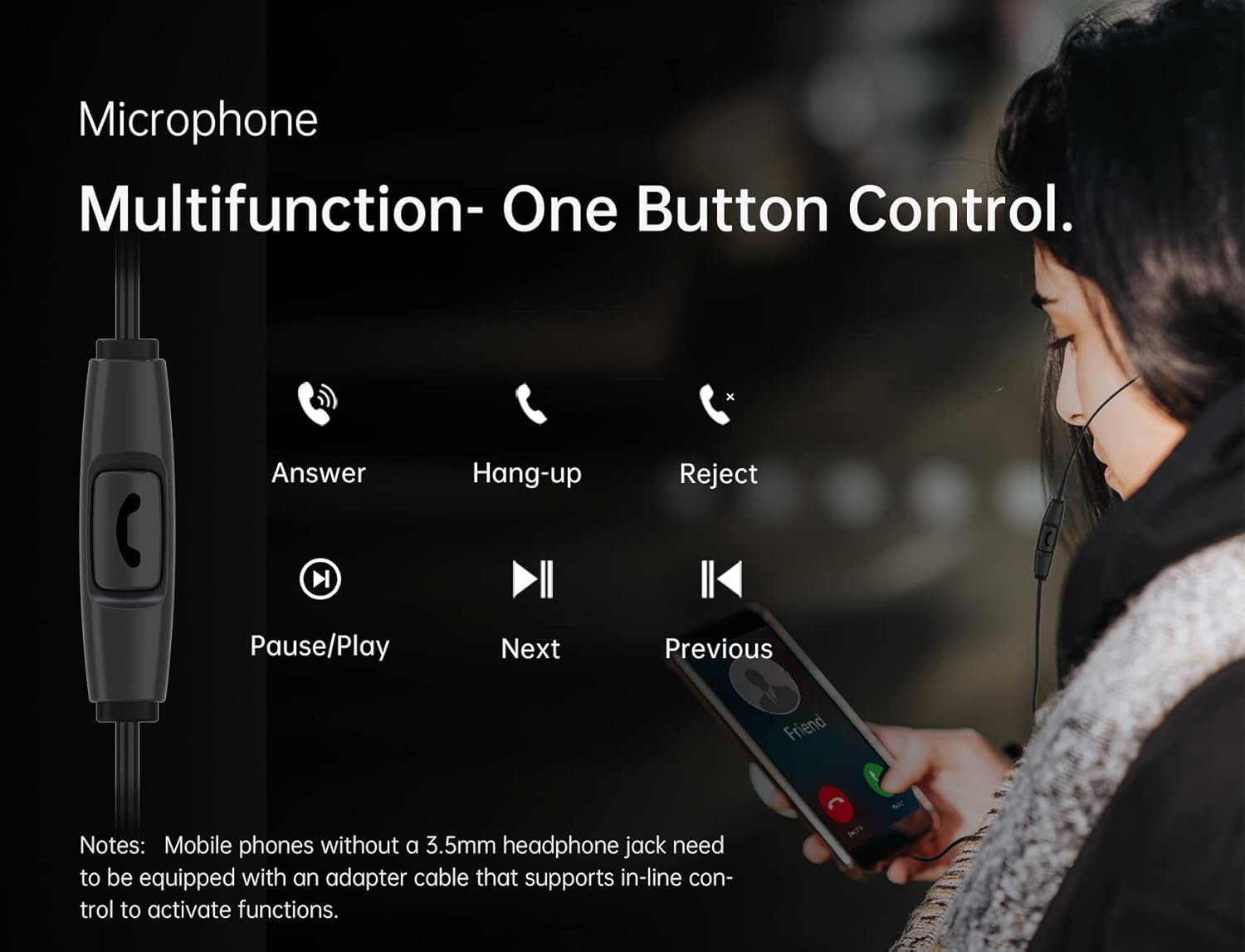 Keephifi Sleep Earbuds-Kbear Little Q In-Ear Earphone, Stereo Wired in Ear Headphones with 6Mm Composite DD, Powerful Resolution Noise Isolating Headsets with Microphone (Silver with Mic) image number 6