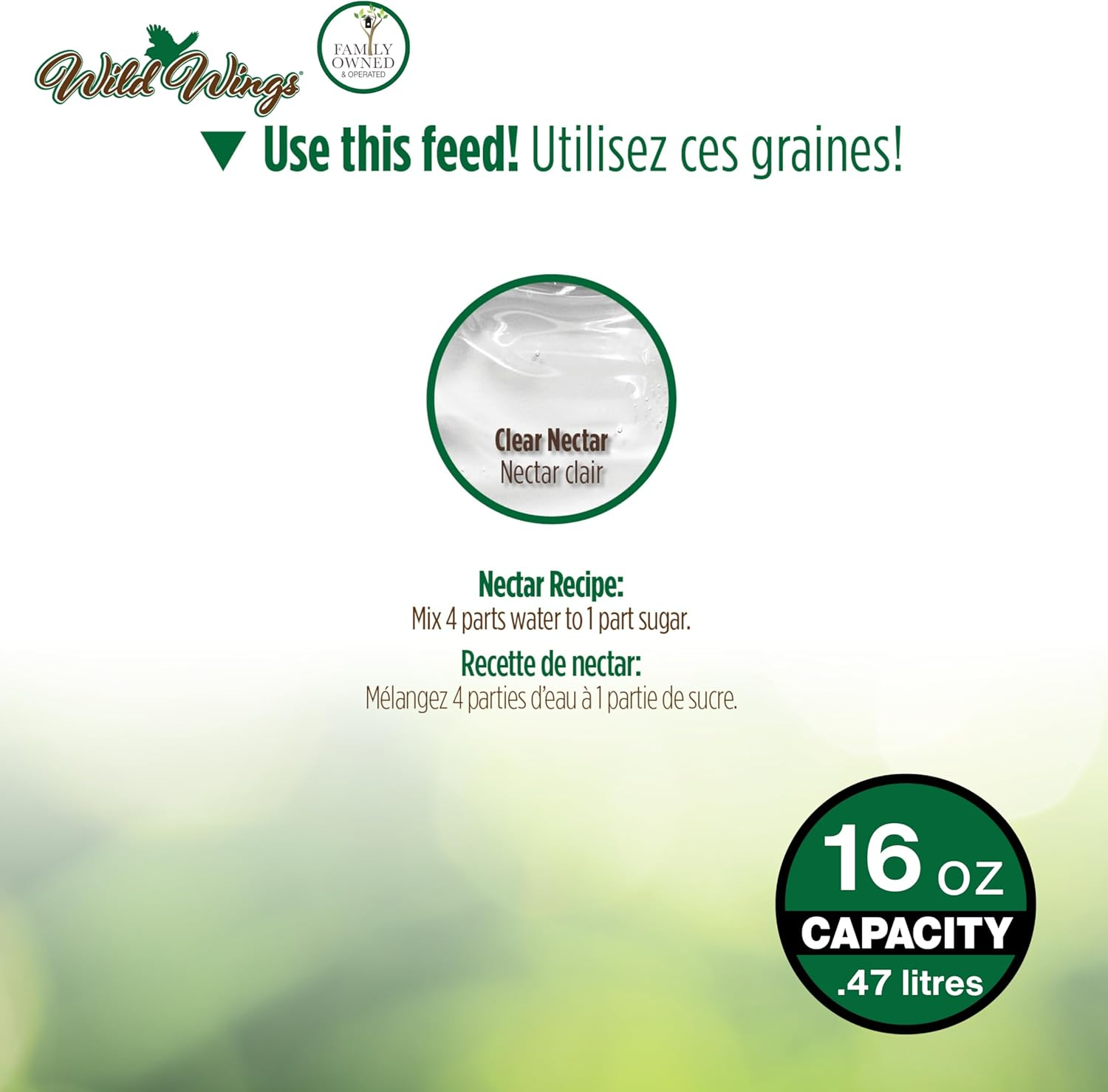 Nature'S Way Brid Products WWGHF1 Top Fill Hummingbird Feeder image number 6