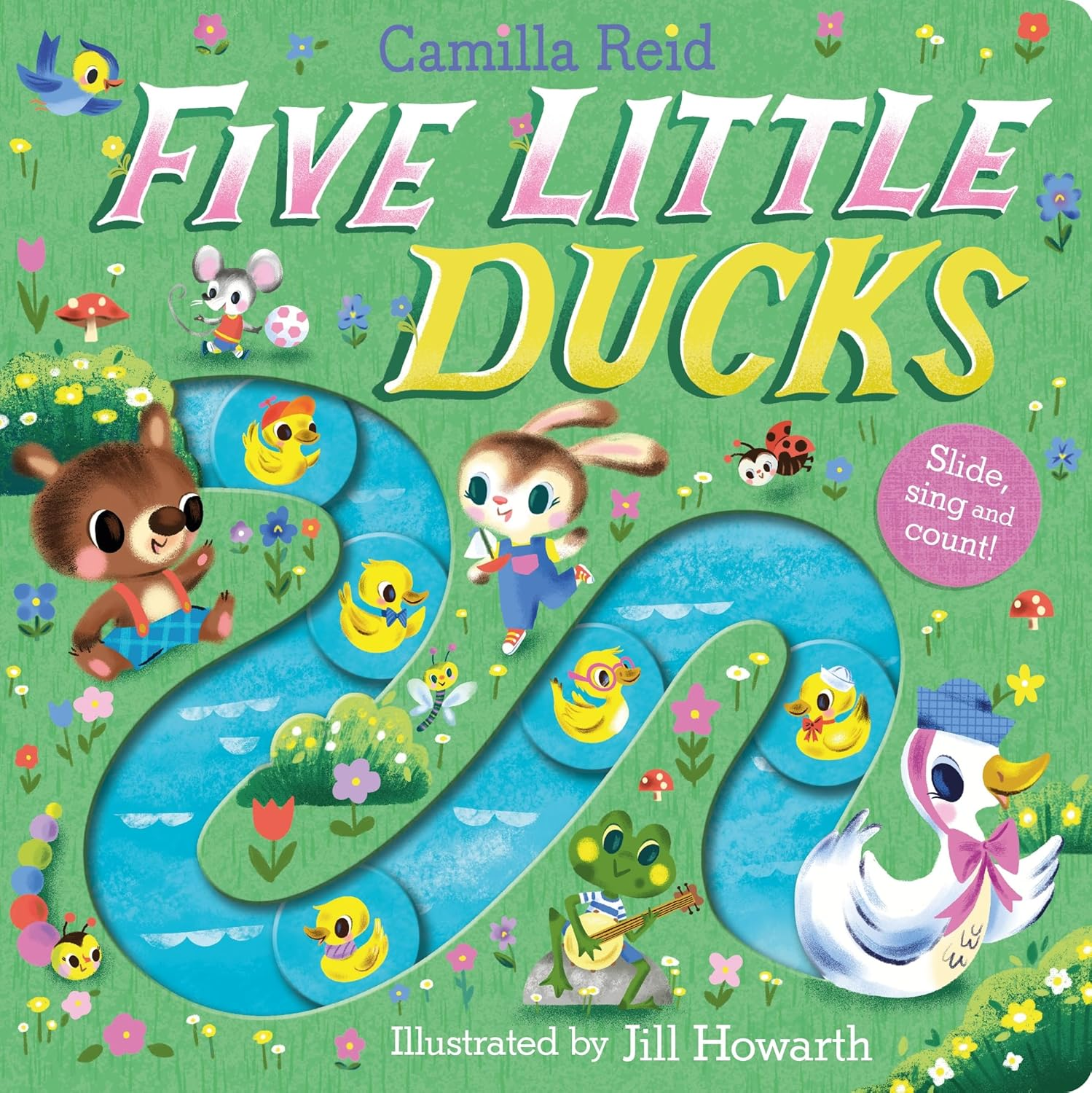 Five Little Ducks: a Slide and Count Book image number 2