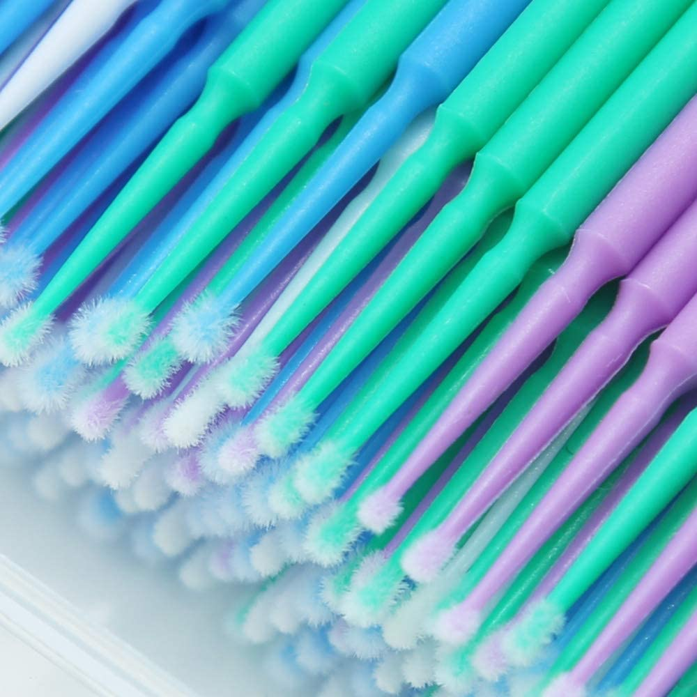 200 Pcs Touch up Paint Brushes,Disposable Micro Paint Chip Repair Applicators for Automotive Paint Detailing, Stone Chips,Scratches(1.0, 1.3, 1.8, 2.5MM, Multi) image number 5