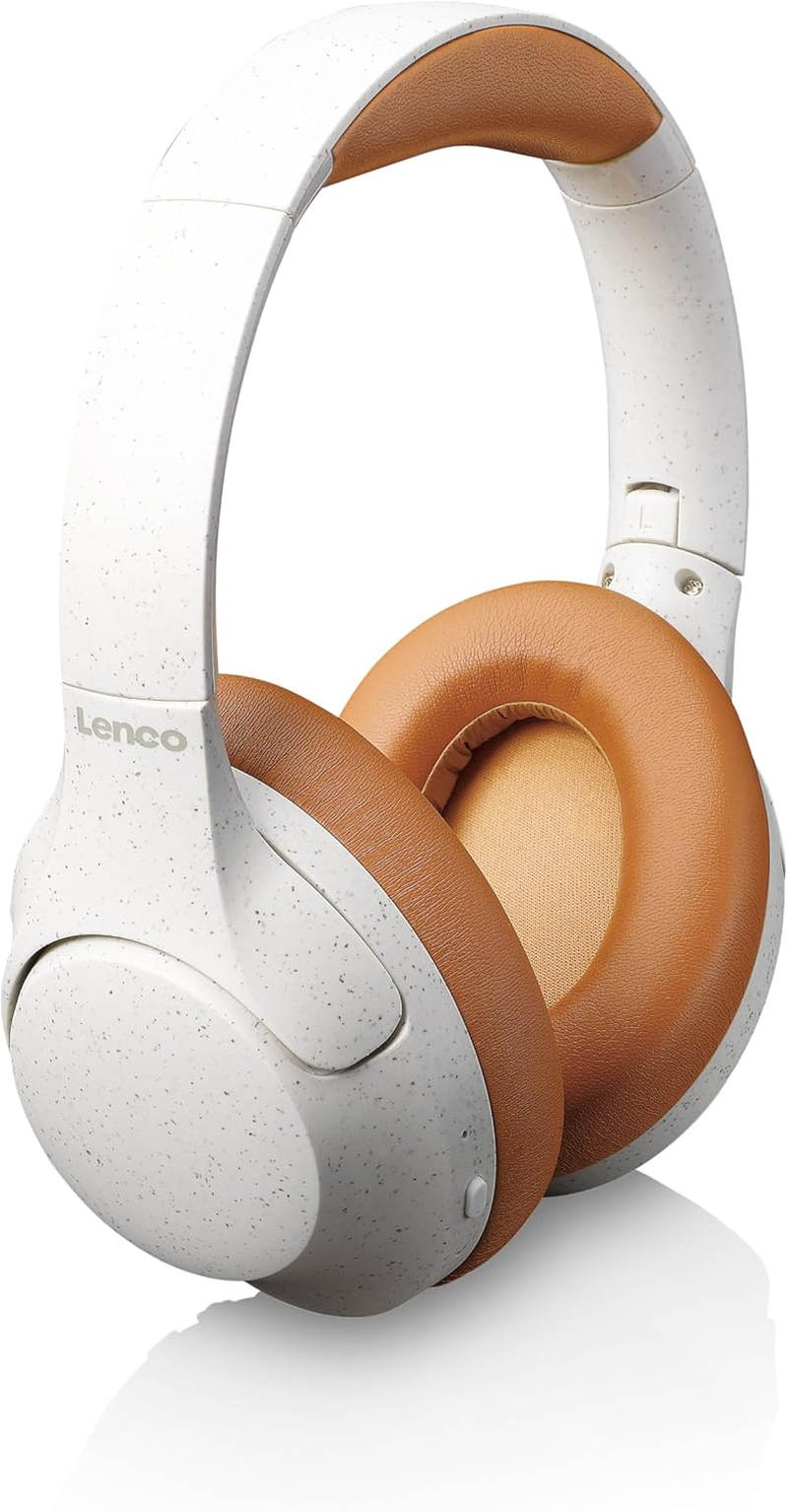 Lenco HPB-830 - Bluetooth Over-Ear Headphones - ANC Active Noise Cancelling - Bluetooth 5.3-400 Mah Battery - USB-C Input - Equalizer via App - Grey image number 3