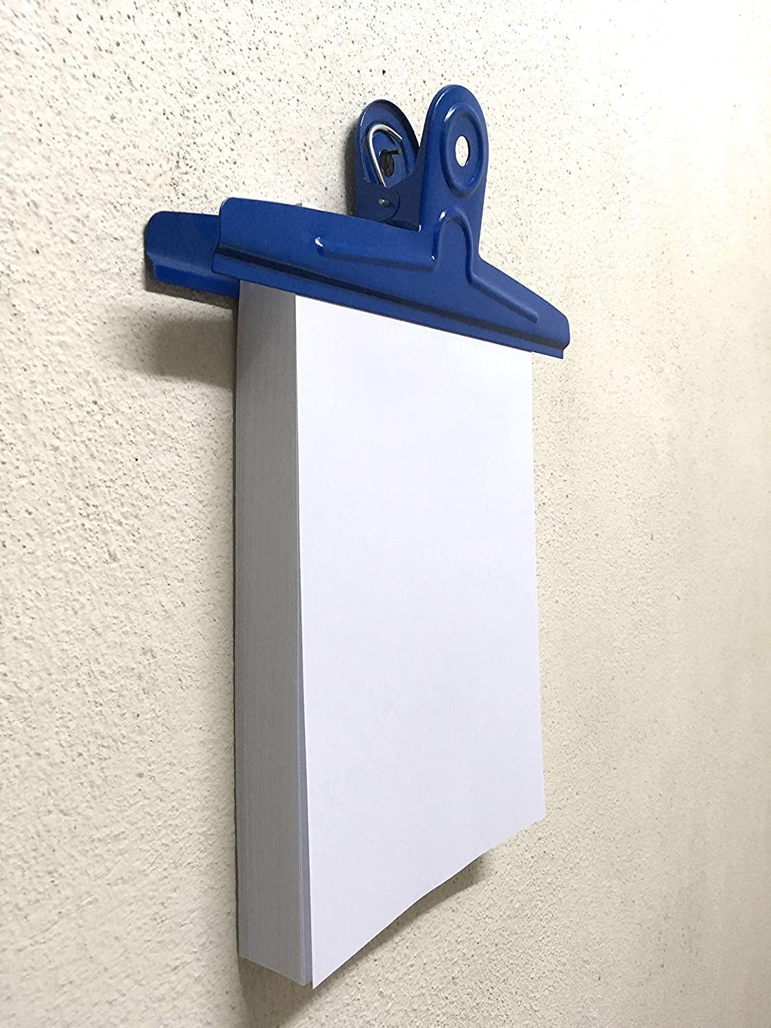 Extra Large Bulldog Clip 1 Foot Long by Dysix6, Heavy Duty Metal Giant Jumbo Paper Clamp Binder Clip for Drawing Board, Artists, Teachers, Home, Office Supplies, 12 Inch/30 Cm 30 Cm / 11.8 Inch Blue image number 2