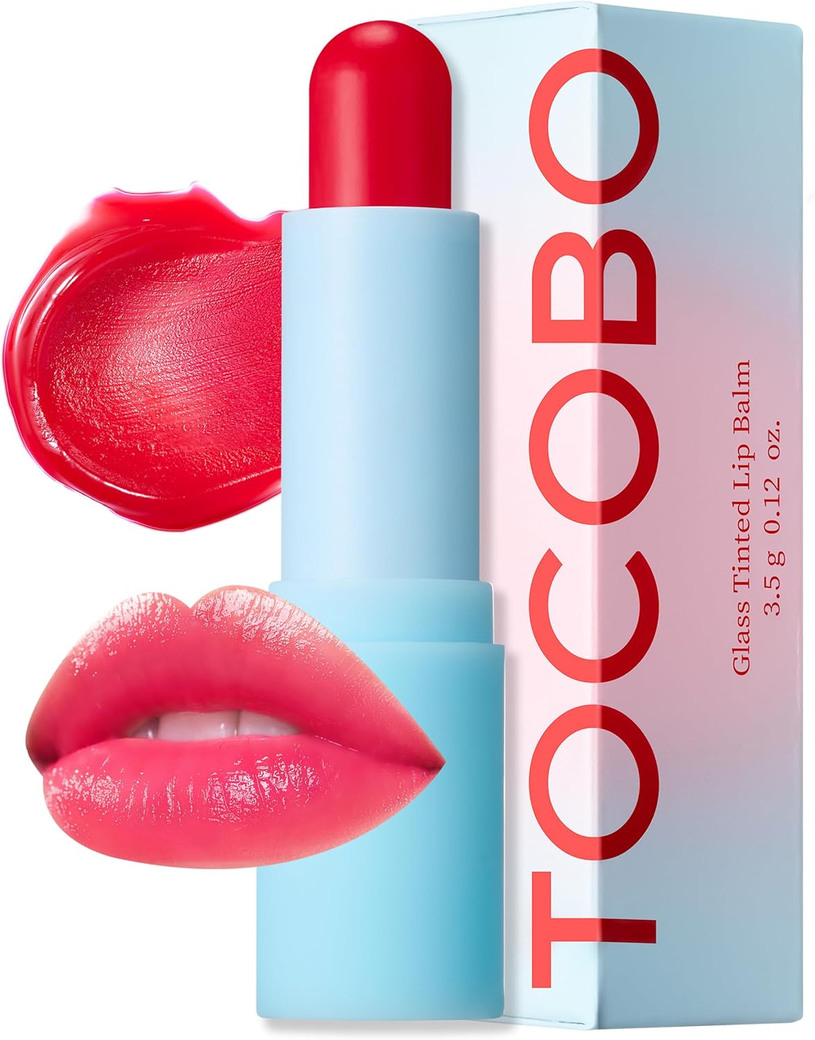 Tocobo Glass Tinted Lip Balm, 011 Flush Cherry