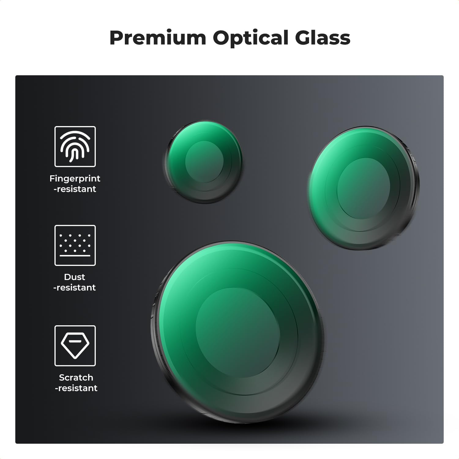 K&F Concept CPL Filter Compatible with Insta360 Go Ultra Action Camera Accessories, Circular Polarizing Polarizer Filter, Anti-Glare Remove Reflection HD Optical Glass with 28 Multi-Coated image number 4