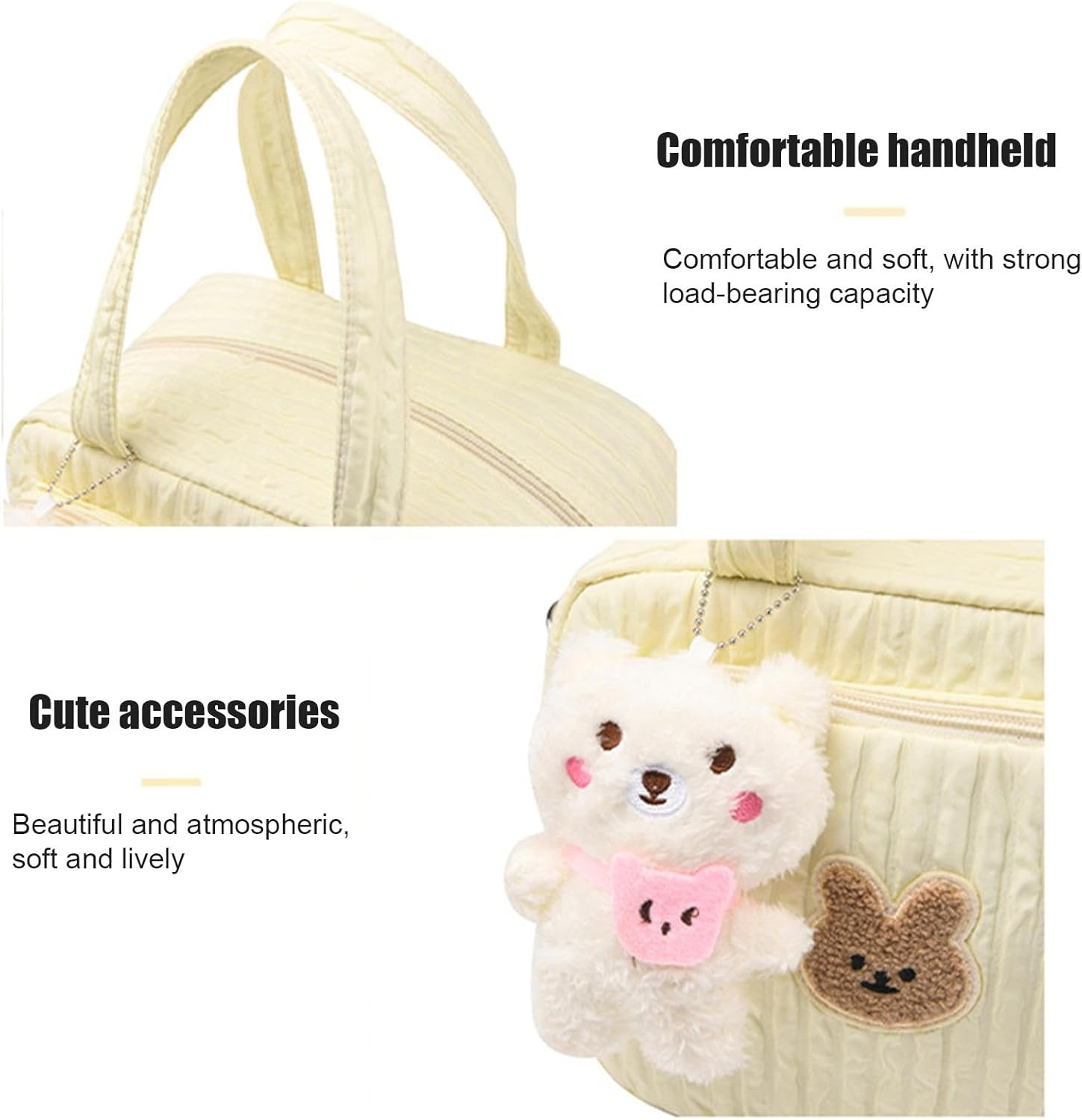 Diaper Bag, Multi Compartment Diaper Bag | Portable Mom Bag, Large Capacity Tote Bag for Travel, Diapers, Boy image number 6