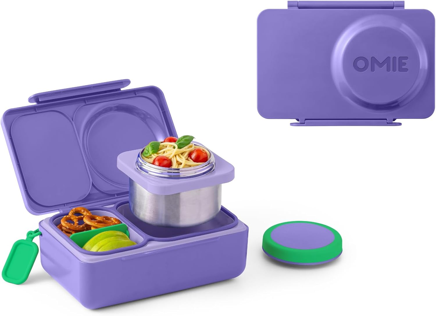 Omie Omiebox up Hot & Cold Bento Box - Galaxy Purple image number 3