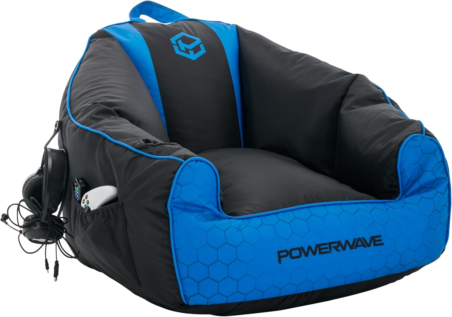 Powerwave Bean Bag Chair Puff White