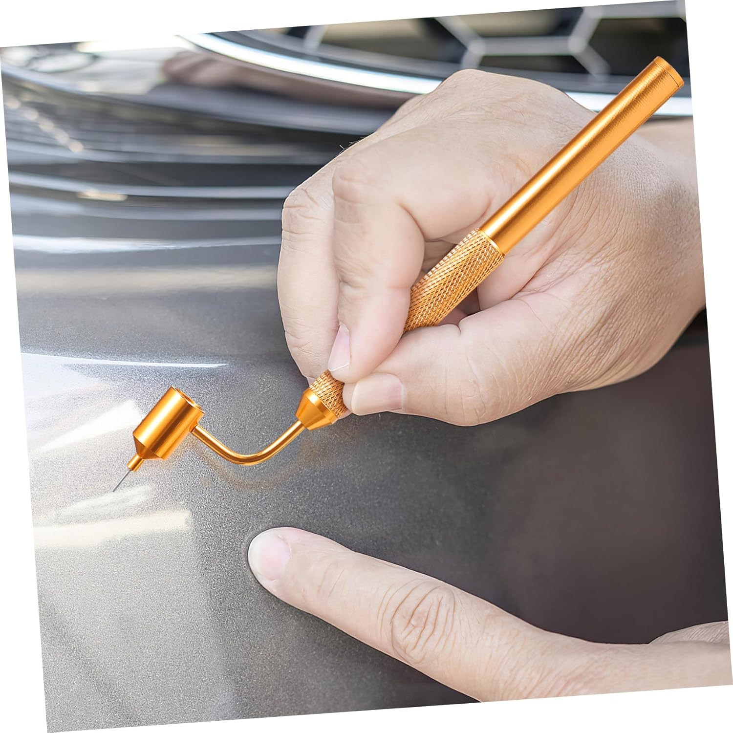 3 Sets Car Scratch Repair Paint Pen Fine Line Fluid Writer Pen for Paint Touch-Up image number 1