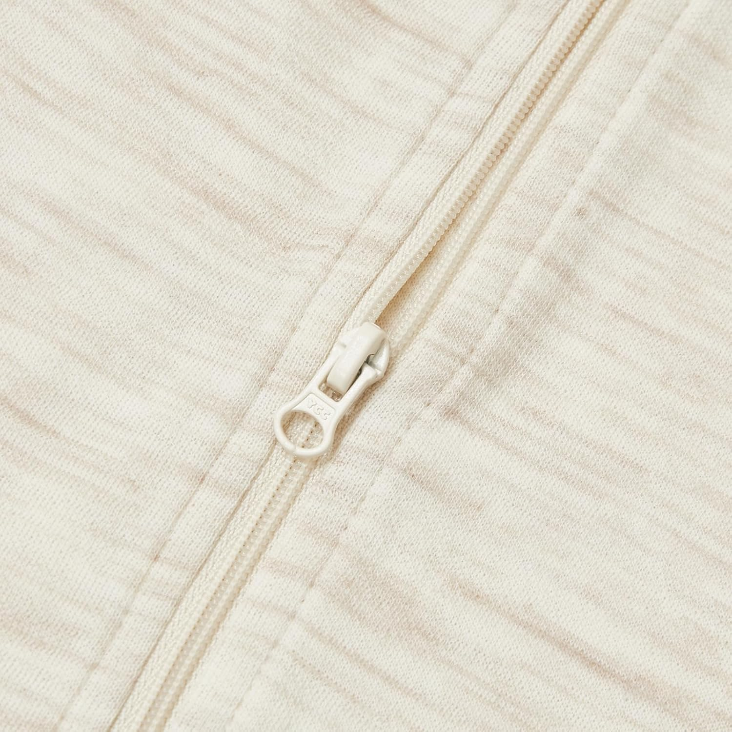 Merino Baby Merino Wool Coverall for 6-12 Months Babies, Cream Marle image number 1