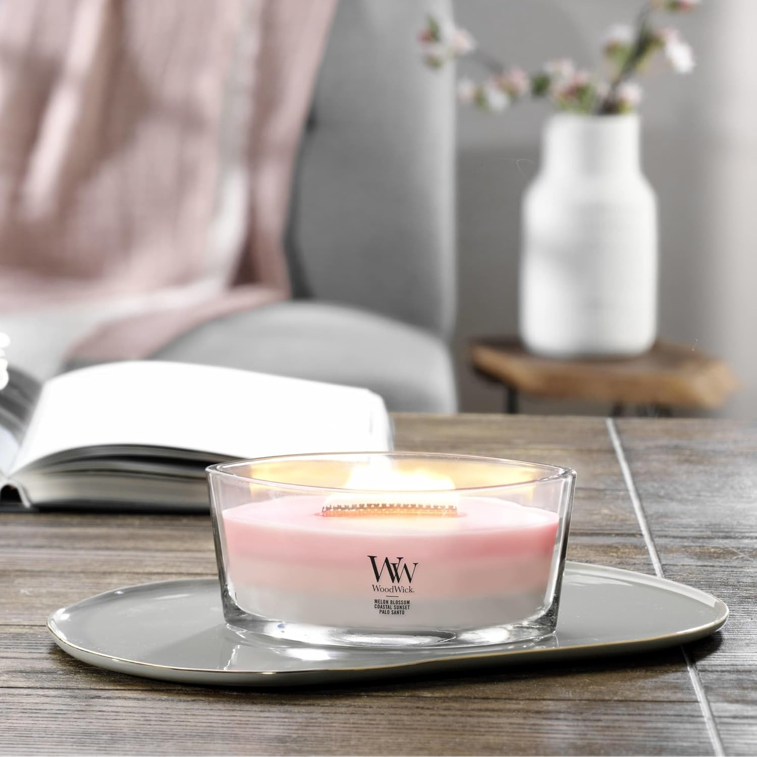 Woodwick Shoreline Trilogy Jar Candle, Ellipse image number 4