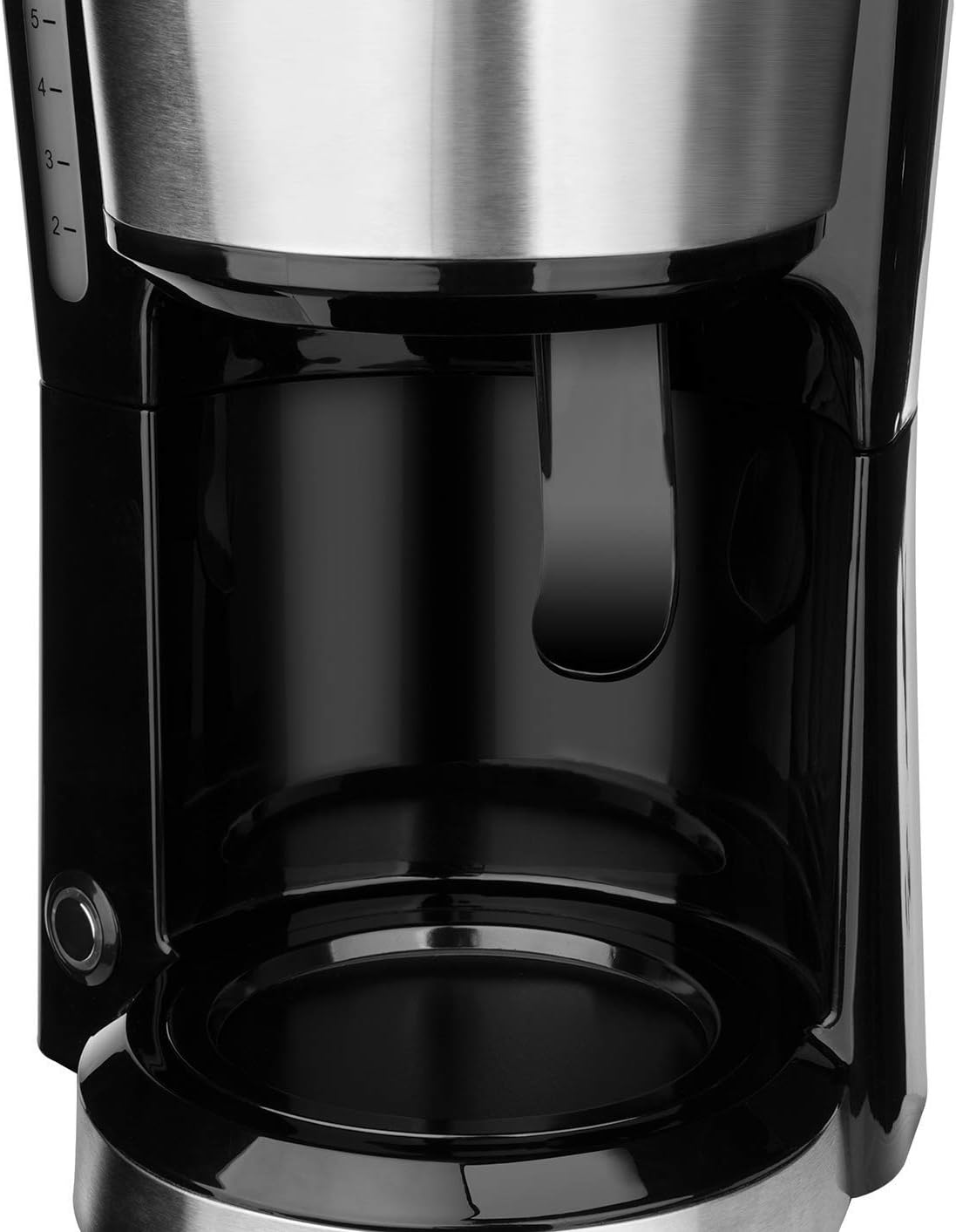Russell Hobbs Mini Coffee Machine [Shower Head for Optimal Extraction and Aroma] Compact (Max 5 Cups, 0.6 L Glass Jug, Including Permanent Filter, Warming Plate), Compact Filter Coffee Machine, Small image number 1