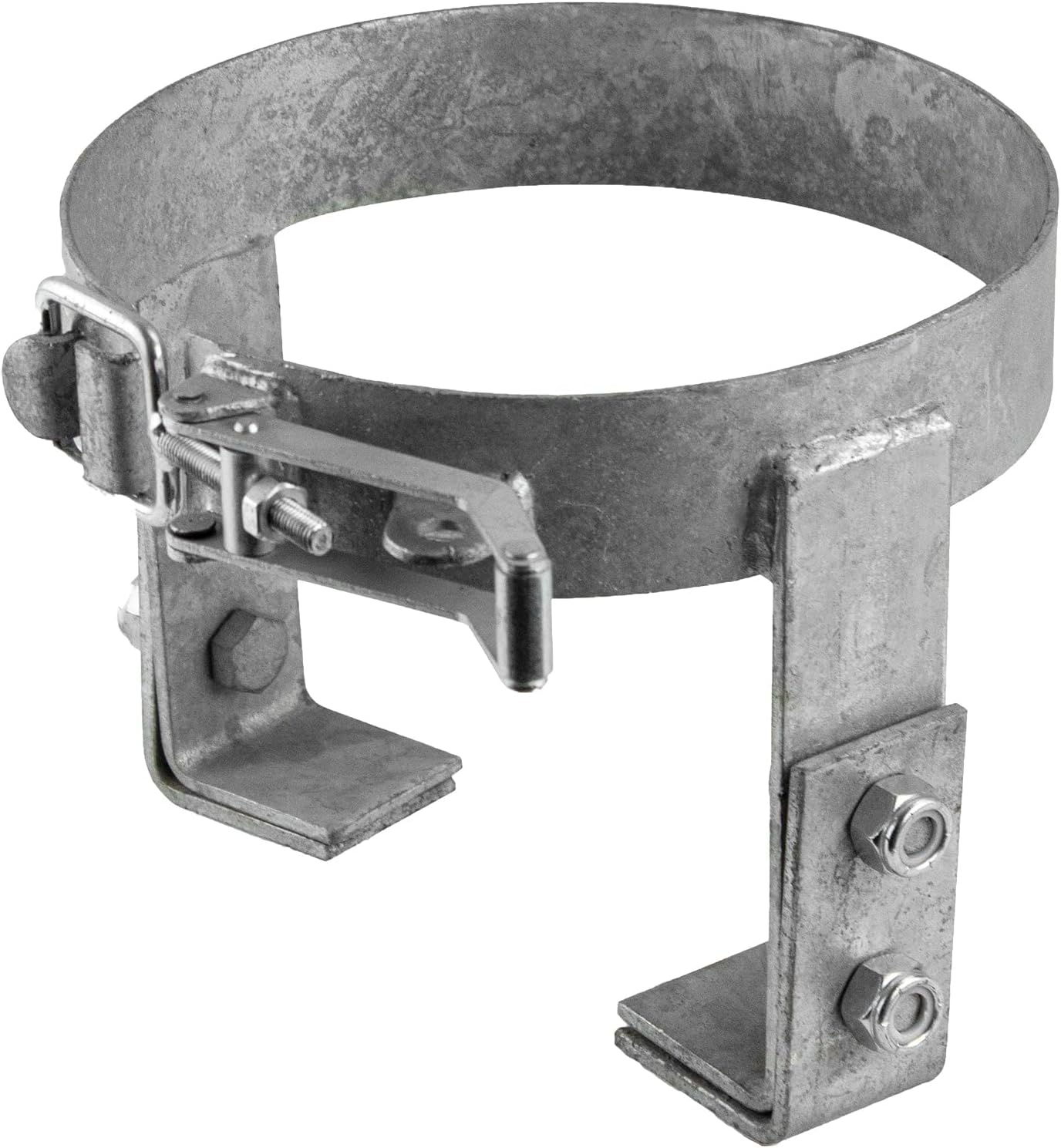 Adjustable Gas Bottle Holder 9 Kg - Galvanized for Trailer Caravan Camper RV