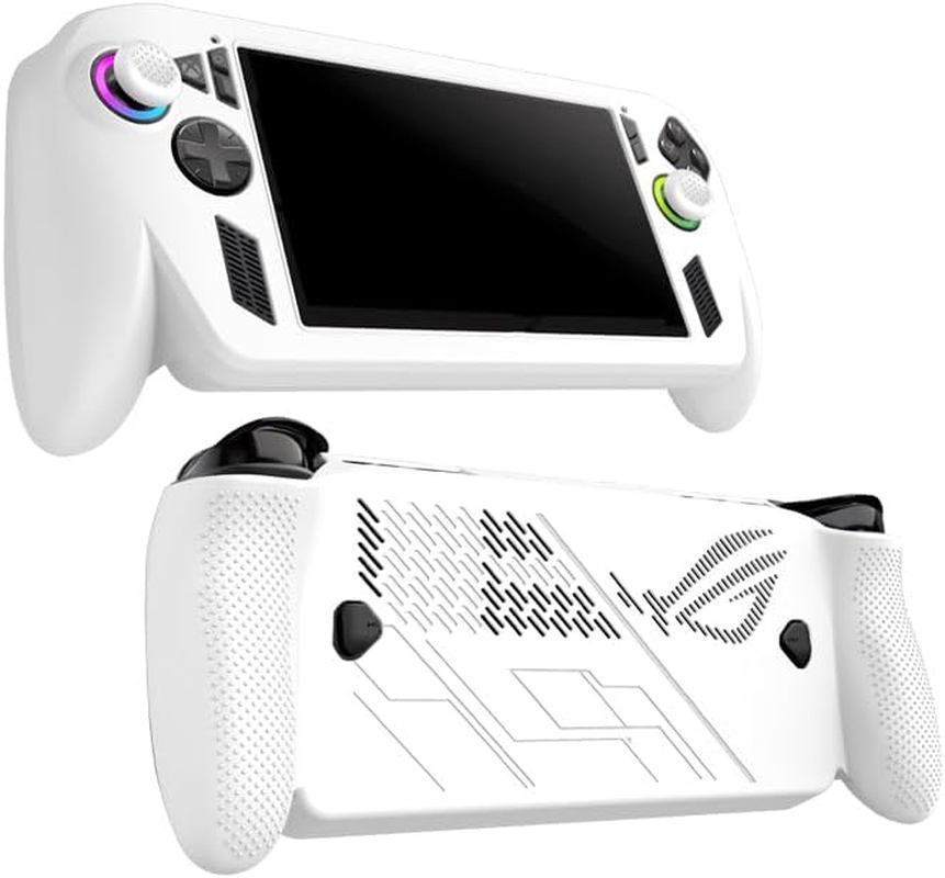 JOYSOG Silicone Case for ROG Xbox Ally/For Xbox Ally X Gaming Handheld Non-Slip Protective Sleeve Cover (Pink)