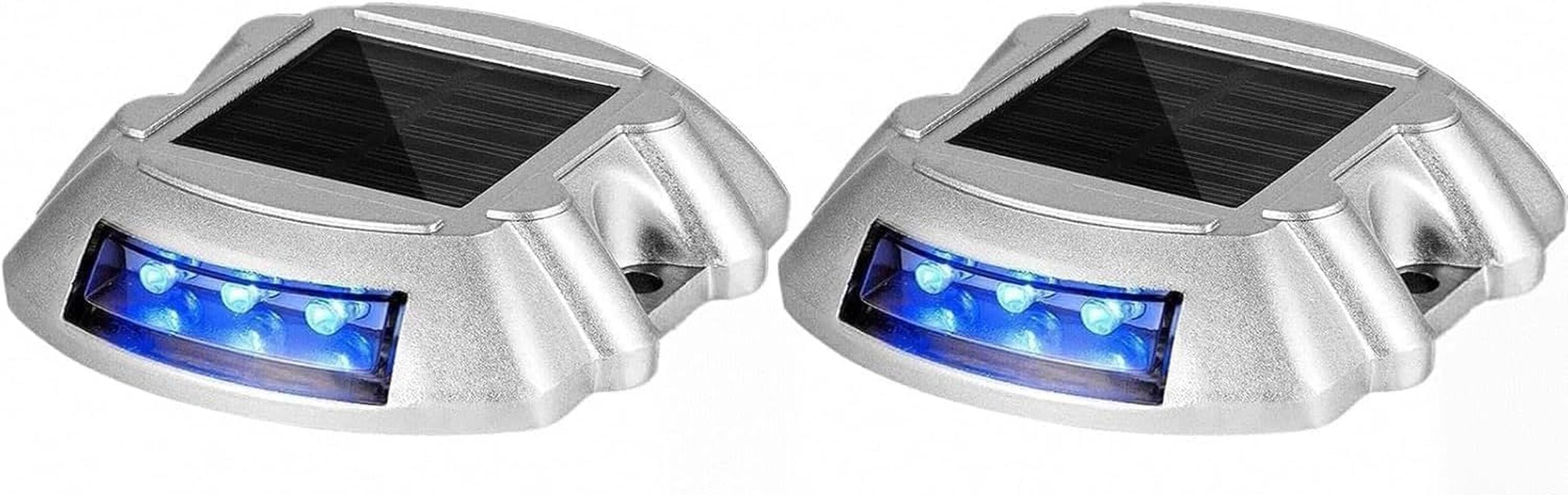 Solar Driveway Lights,12Leds Outdoor Road Step Dock Light